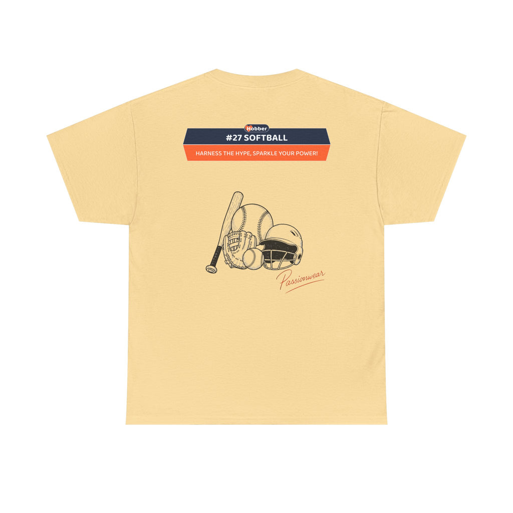 Hobber Unisex Sports & Adventure T-Shirt, #27 Softball