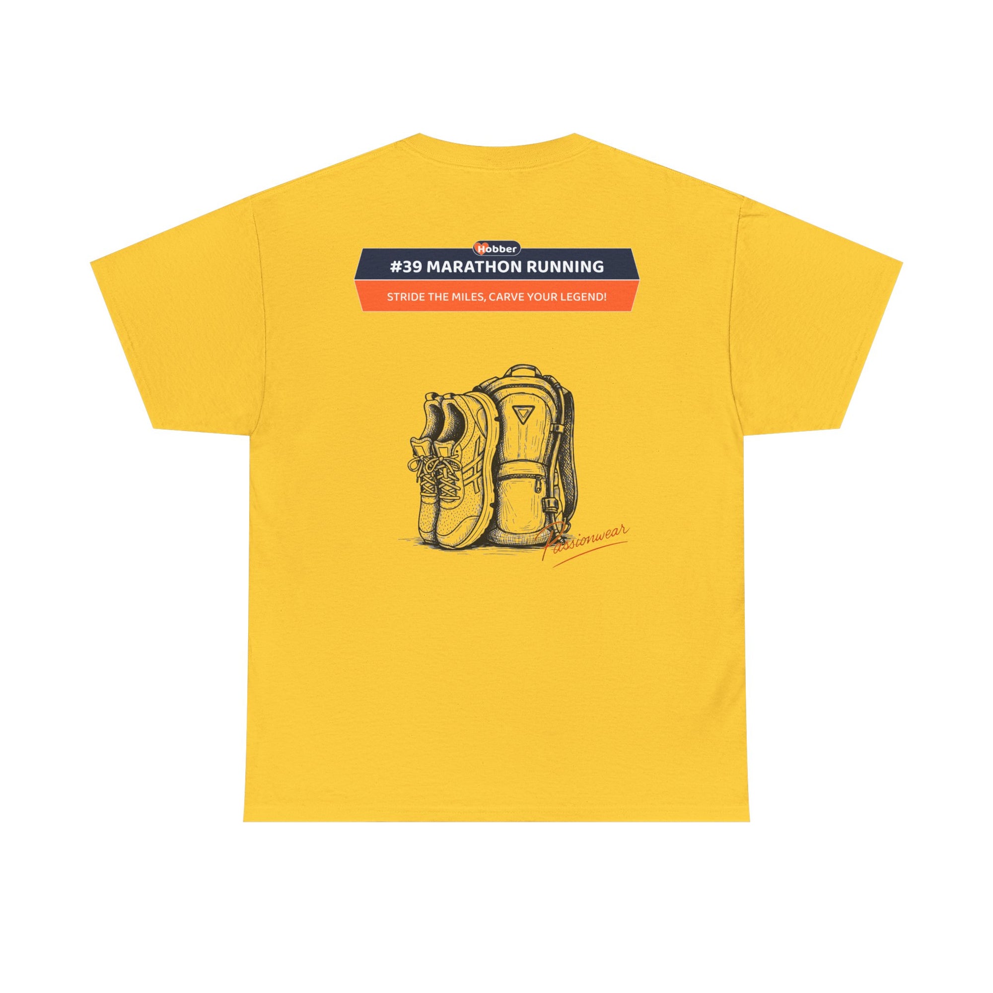 Hobber Unisex Sports & Adventure T-Shirt, #39 Marathon running