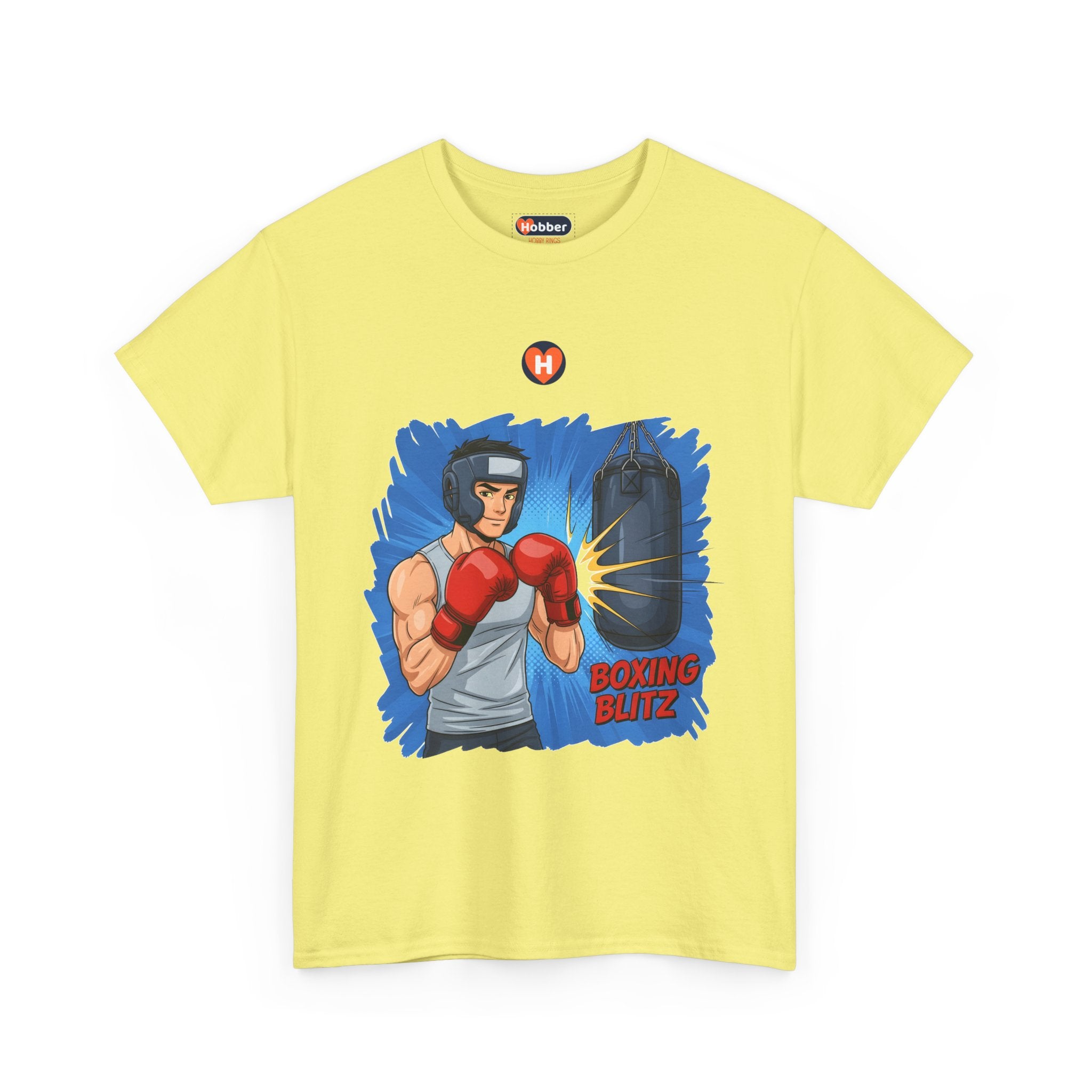 Hobber Mens Sports & Adventure T-Shirt, #47 Boxing