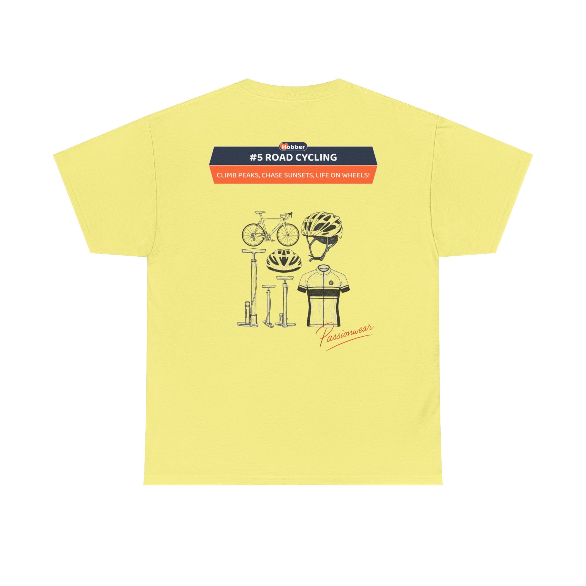 Hobber Unisex Sports & Adventure T-Shirt, #5 Road cycling