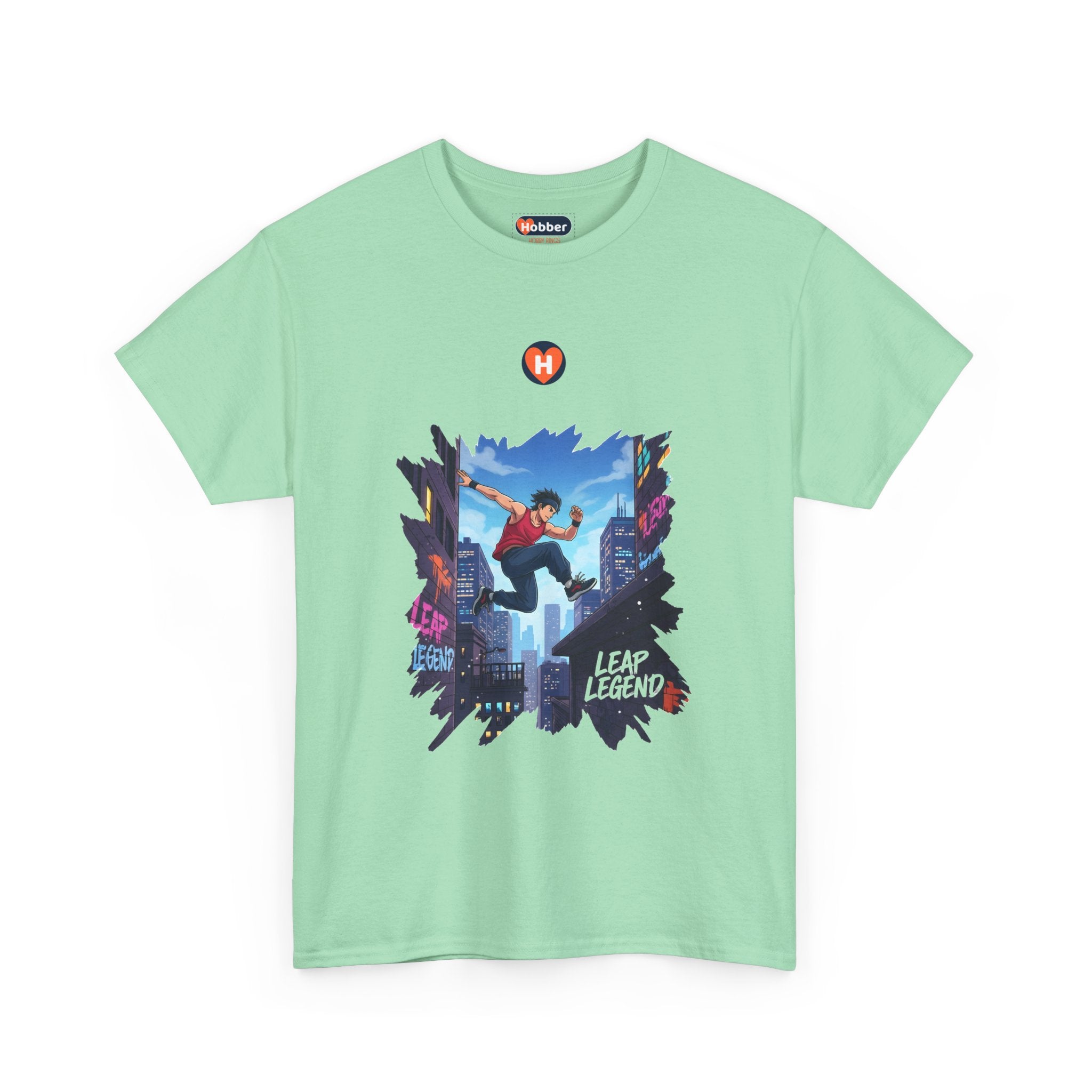 Hobber Mens Sports & Adventure T-Shirt, #45 Parkour (Freerunning)