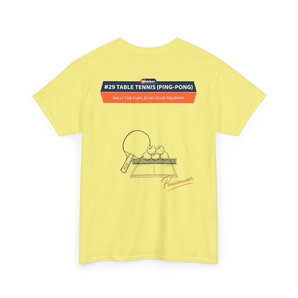 Hobber Unisex Sports & Adventure T-Shirt, #29 Table tennis (Ping-pong)