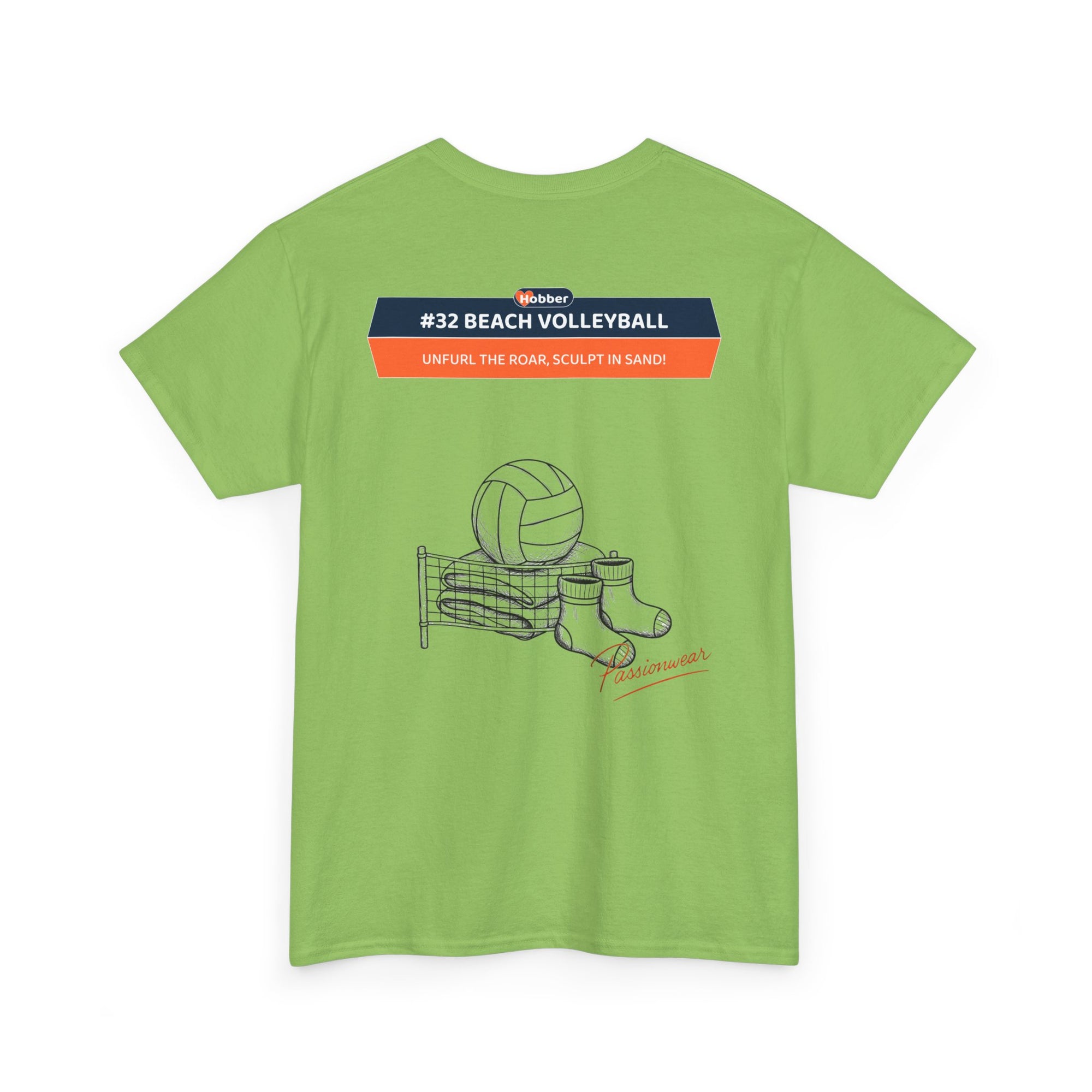 Hobber Unisex Sports & Adventure T-Shirt, #32 Beach volleyball