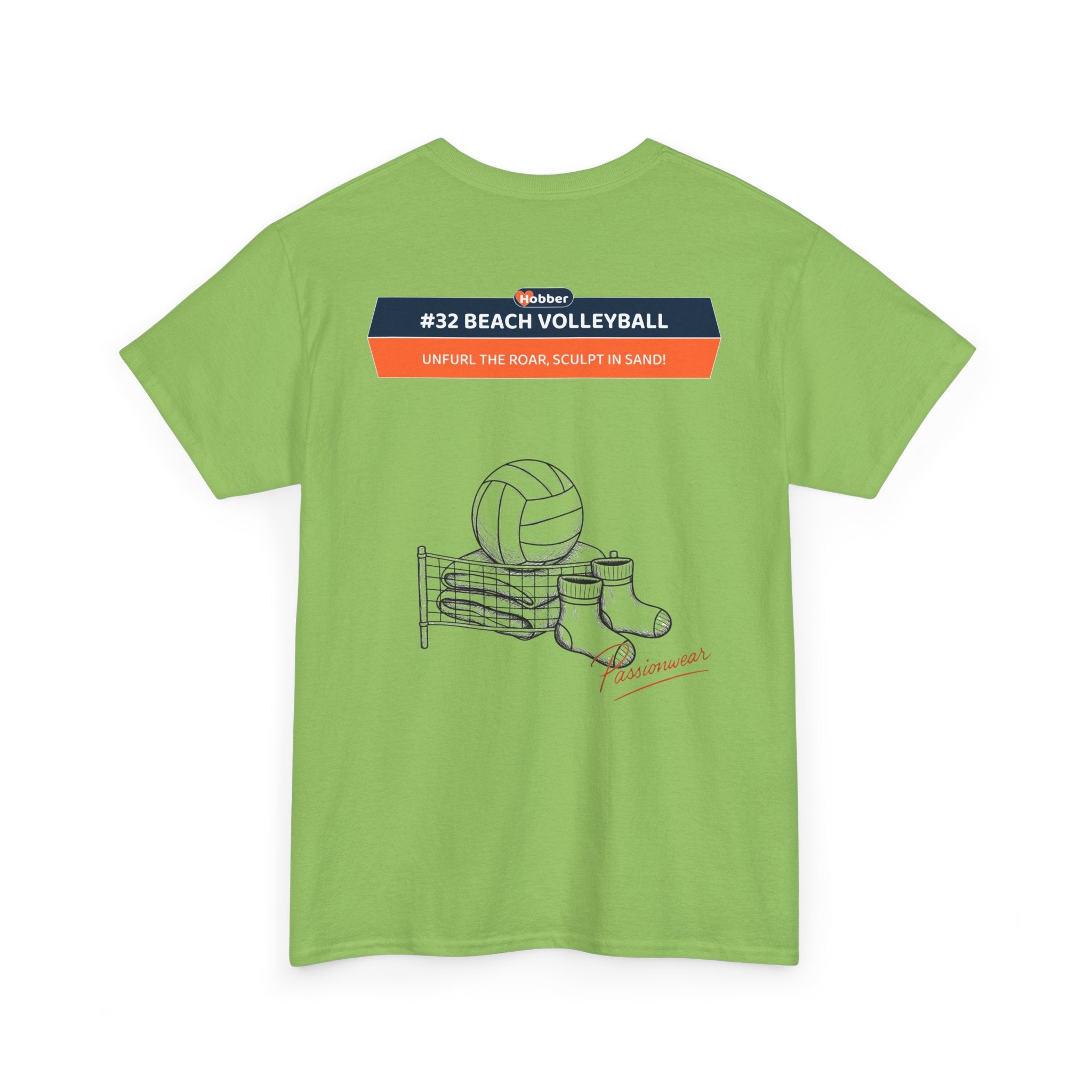 Hobber Unisex Sports & Adventure T-Shirt, #32 Beach volleyball