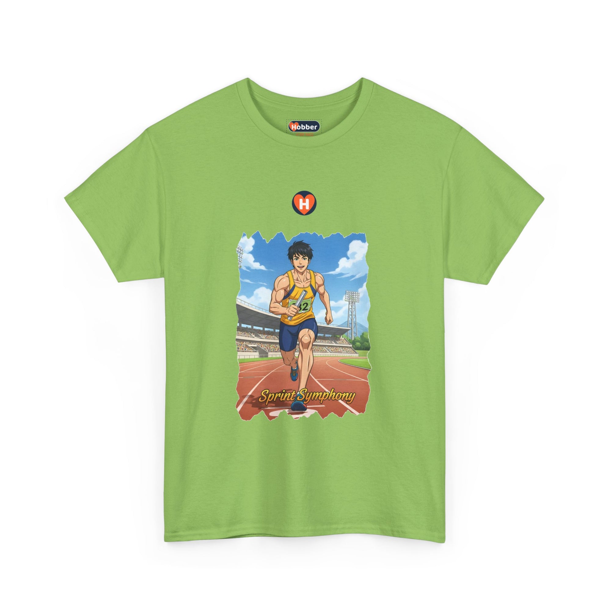 Hobber Mens Sports & Adventure T-Shirt, #37 Track & field