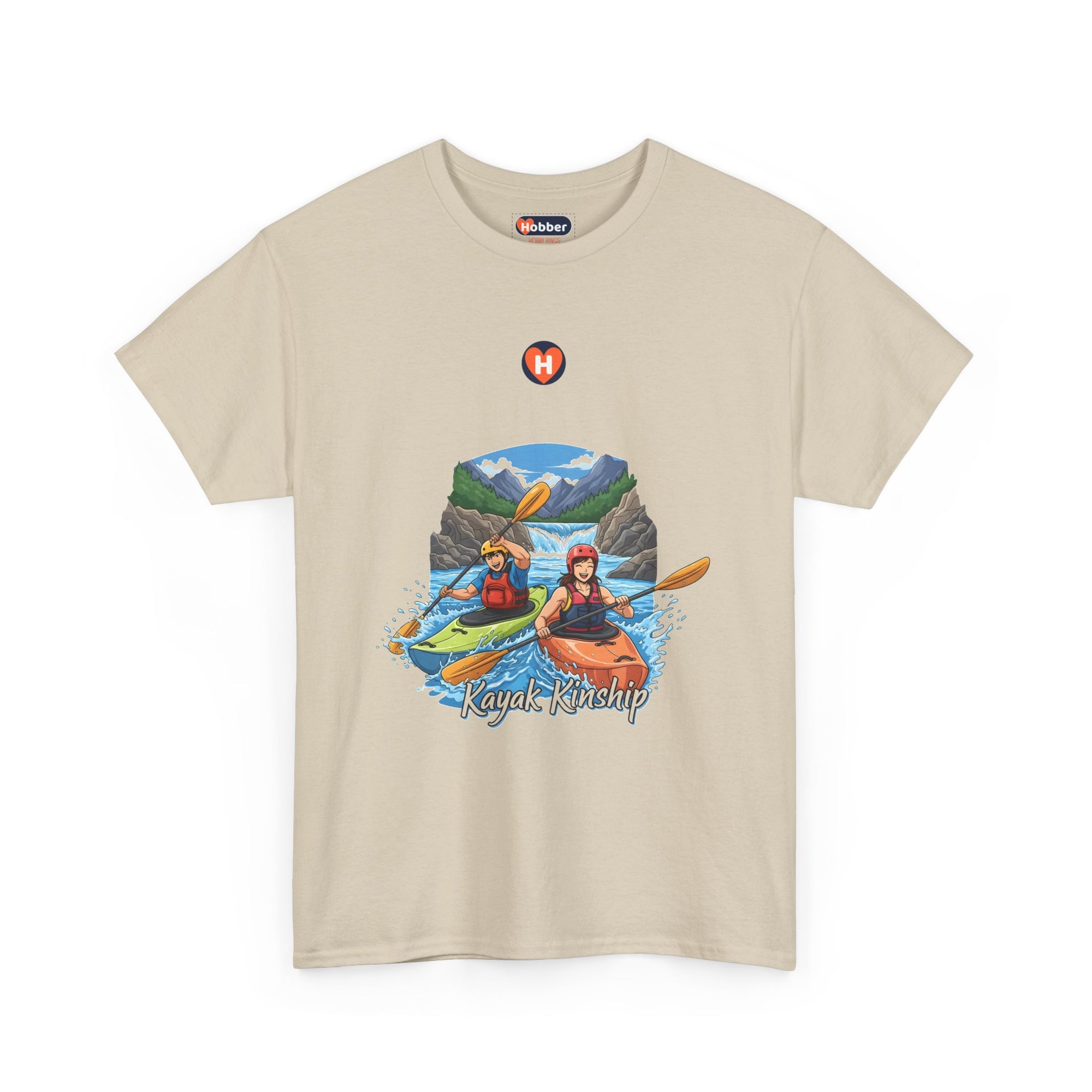 Hobber Unisex Sports & Adventure T-Shirt, #9 Kayaking