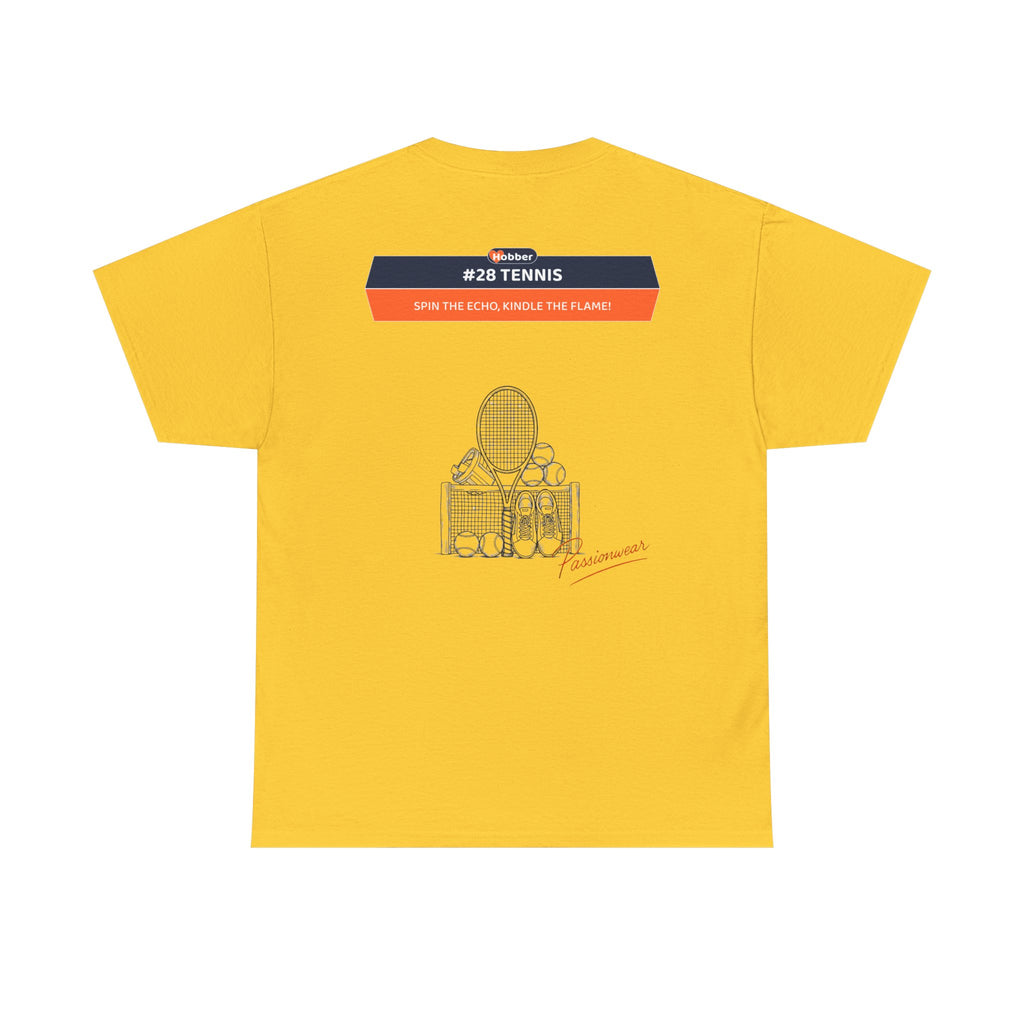 Hobber Unisex Sports & Adventure T-Shirt, #28 Tennis