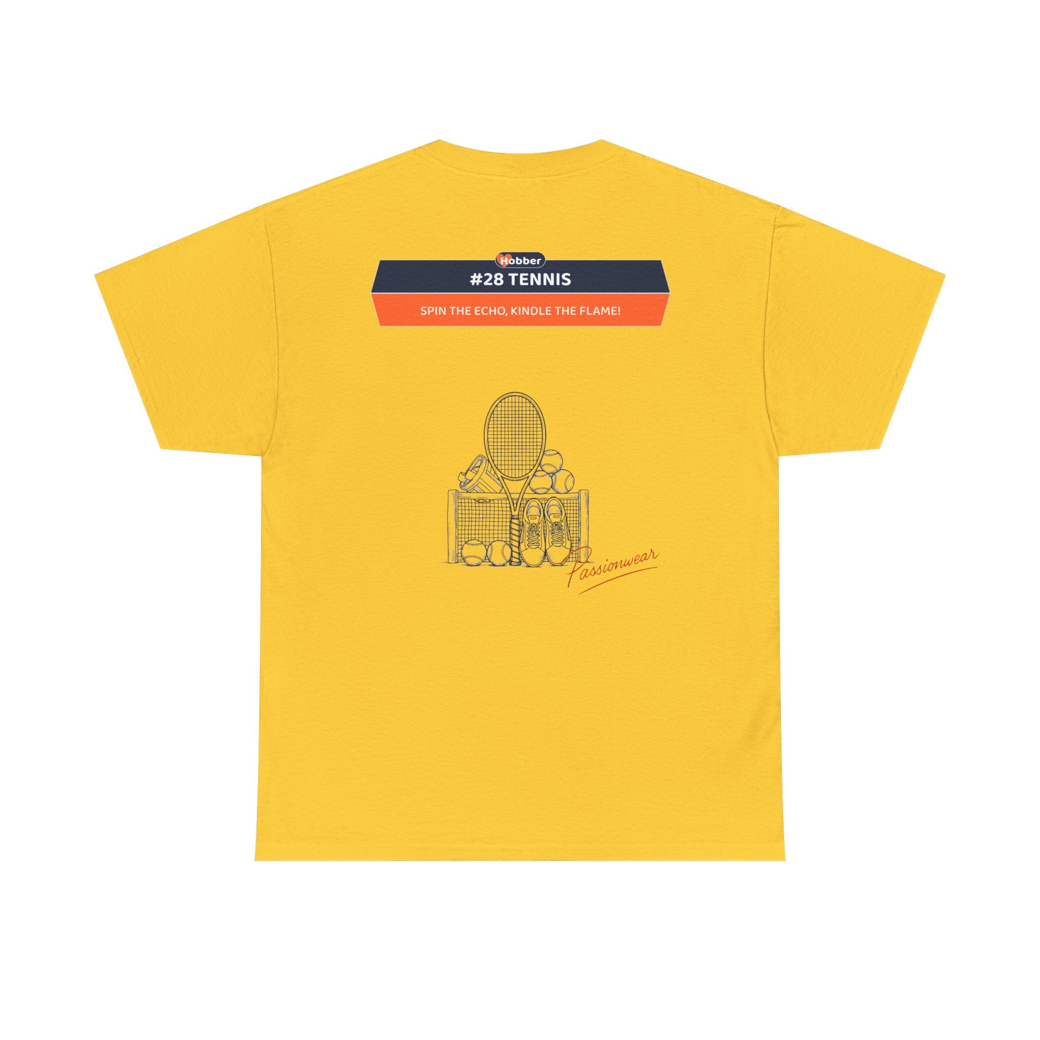 Hobber Unisex Sports & Adventure T-Shirt, #28 Tennis