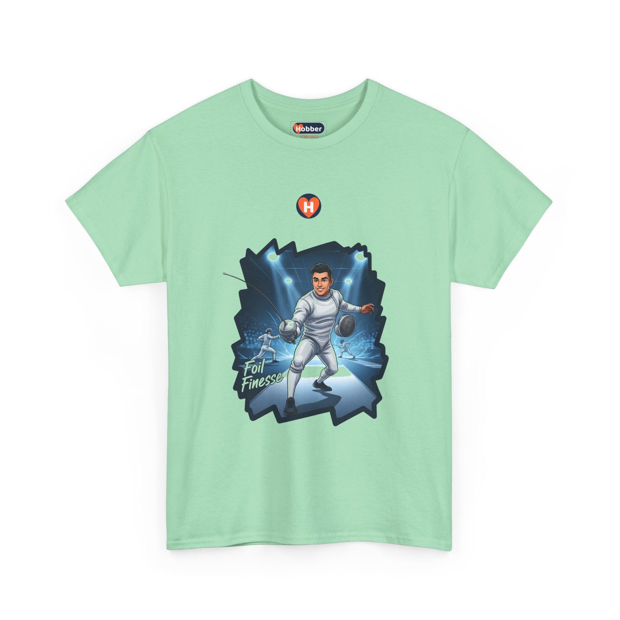Hobber Mens Sports & Adventure T-Shirt, #50 Fencing