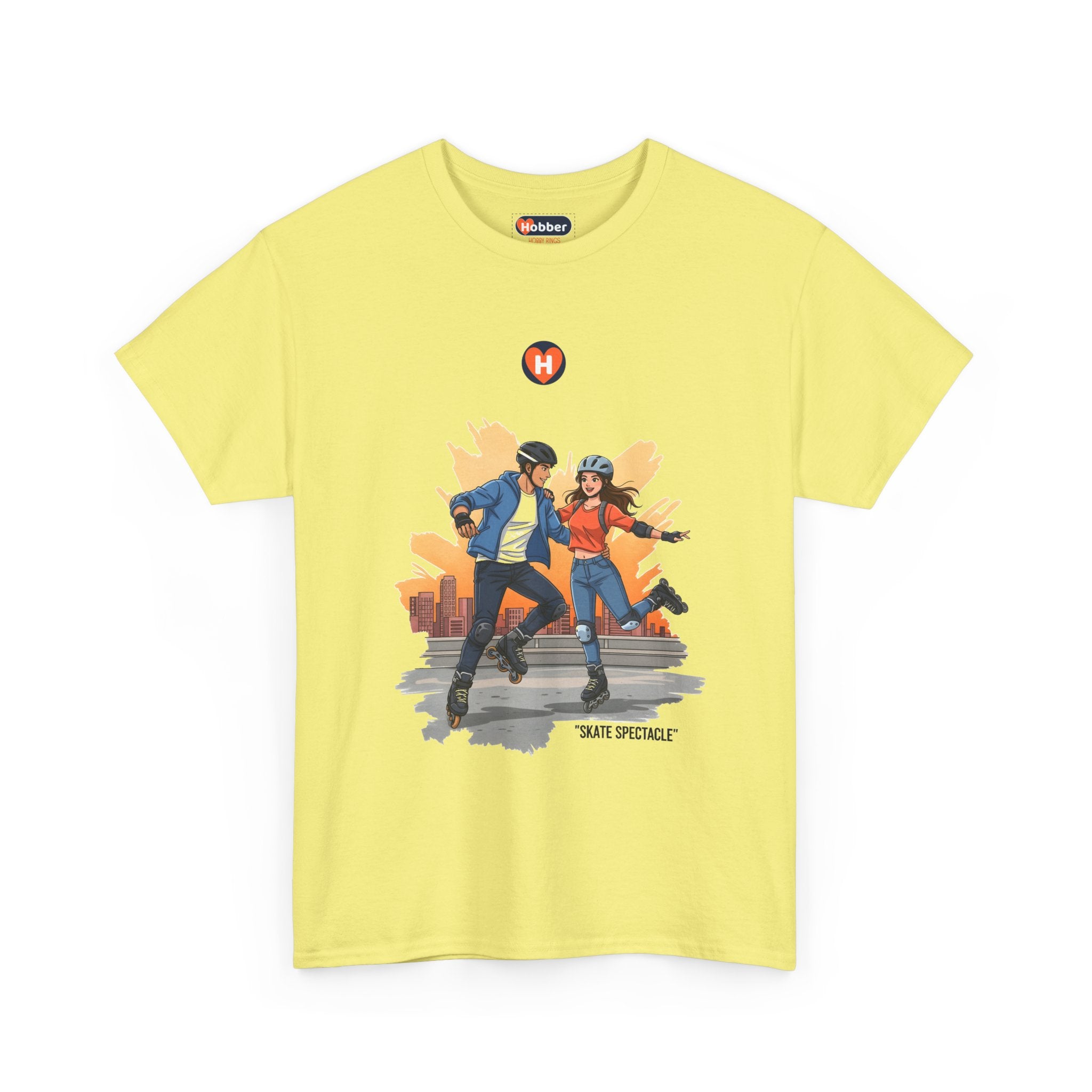 Hobber Unisex Sports & Adventure T-Shirt, #16 Skating (Roller)
