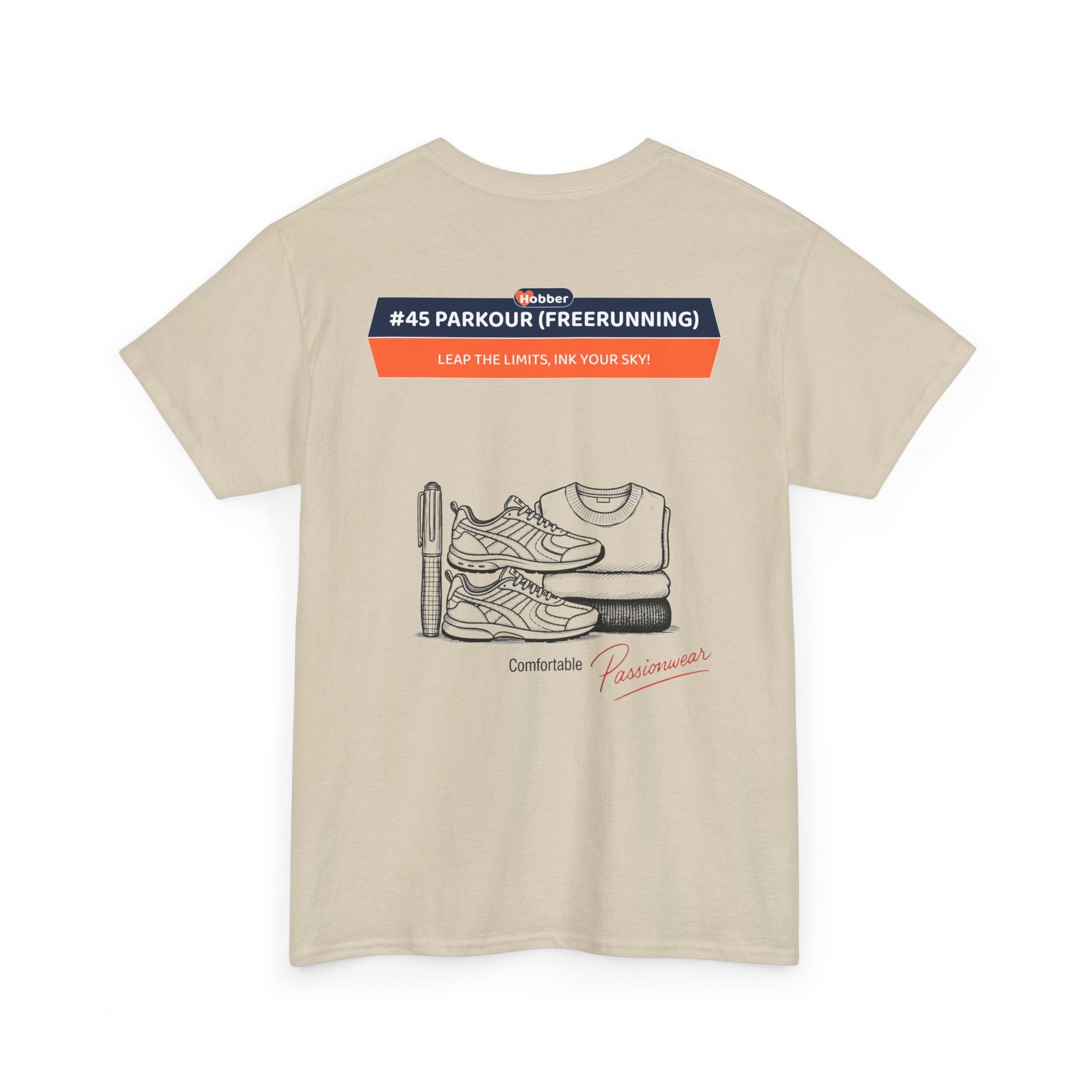Hobber Mens Sports & Adventure T-Shirt, #45 Parkour (Freerunning)