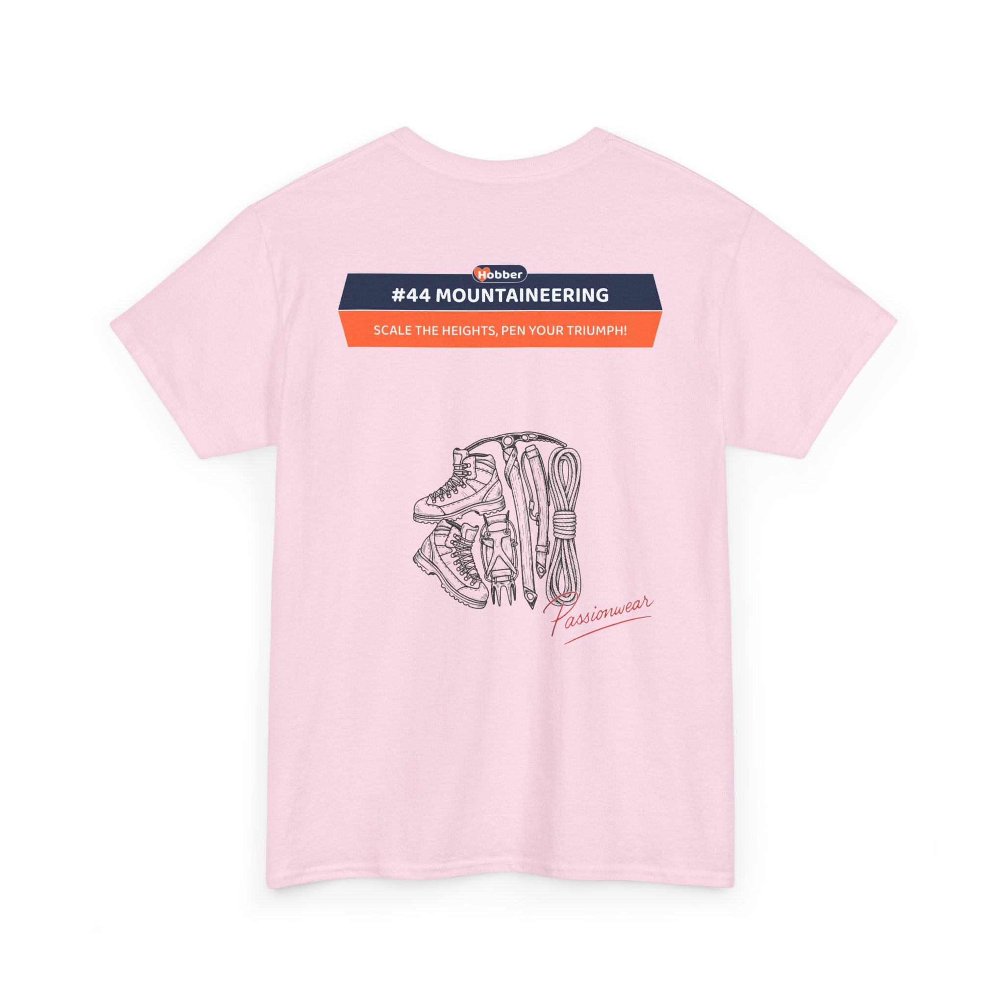 Hobber Mens Sports & Adventure T-Shirt, #44 Mountaineering