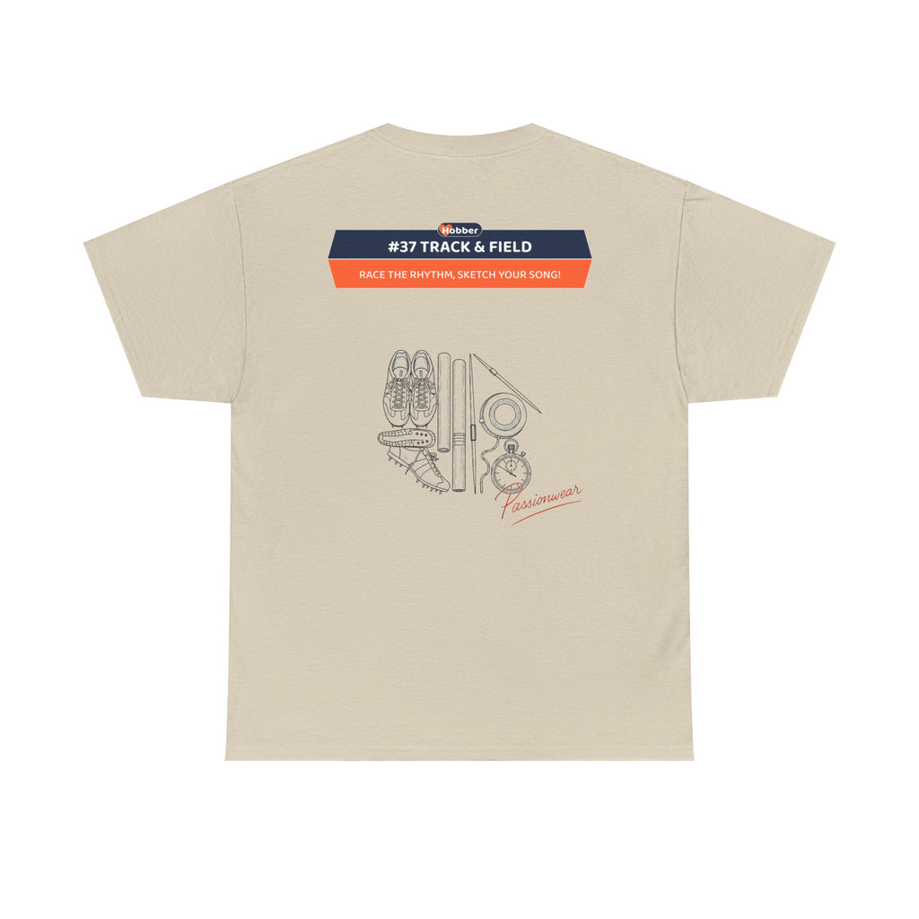 Hobber Mens Sports & Adventure T-Shirt, #37 Track & field