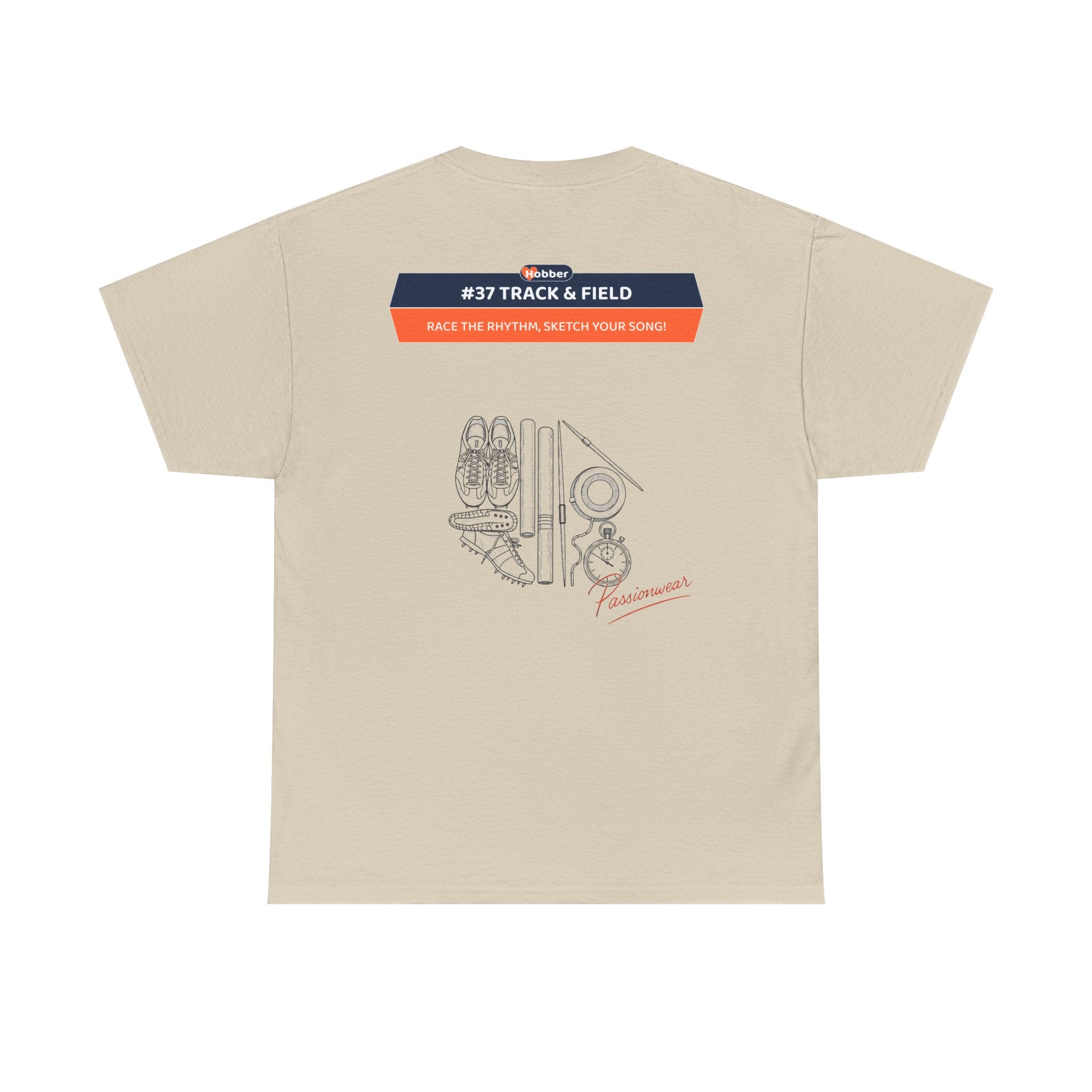 Hobber Mens Sports & Adventure T-Shirt, #37 Track & field