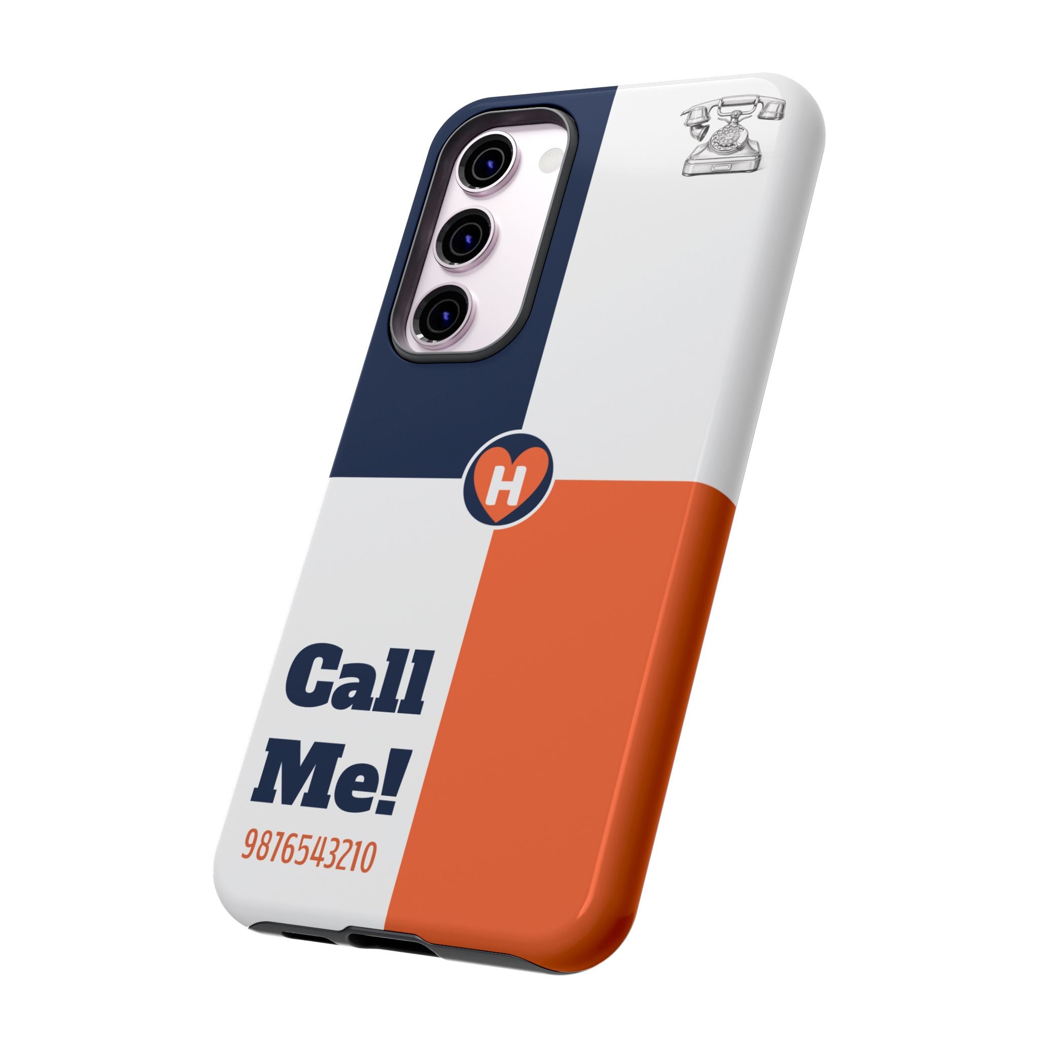 Hobber CallMe: Stylish Phone Case for Tough Protection, Customizable Cover, Durable Design