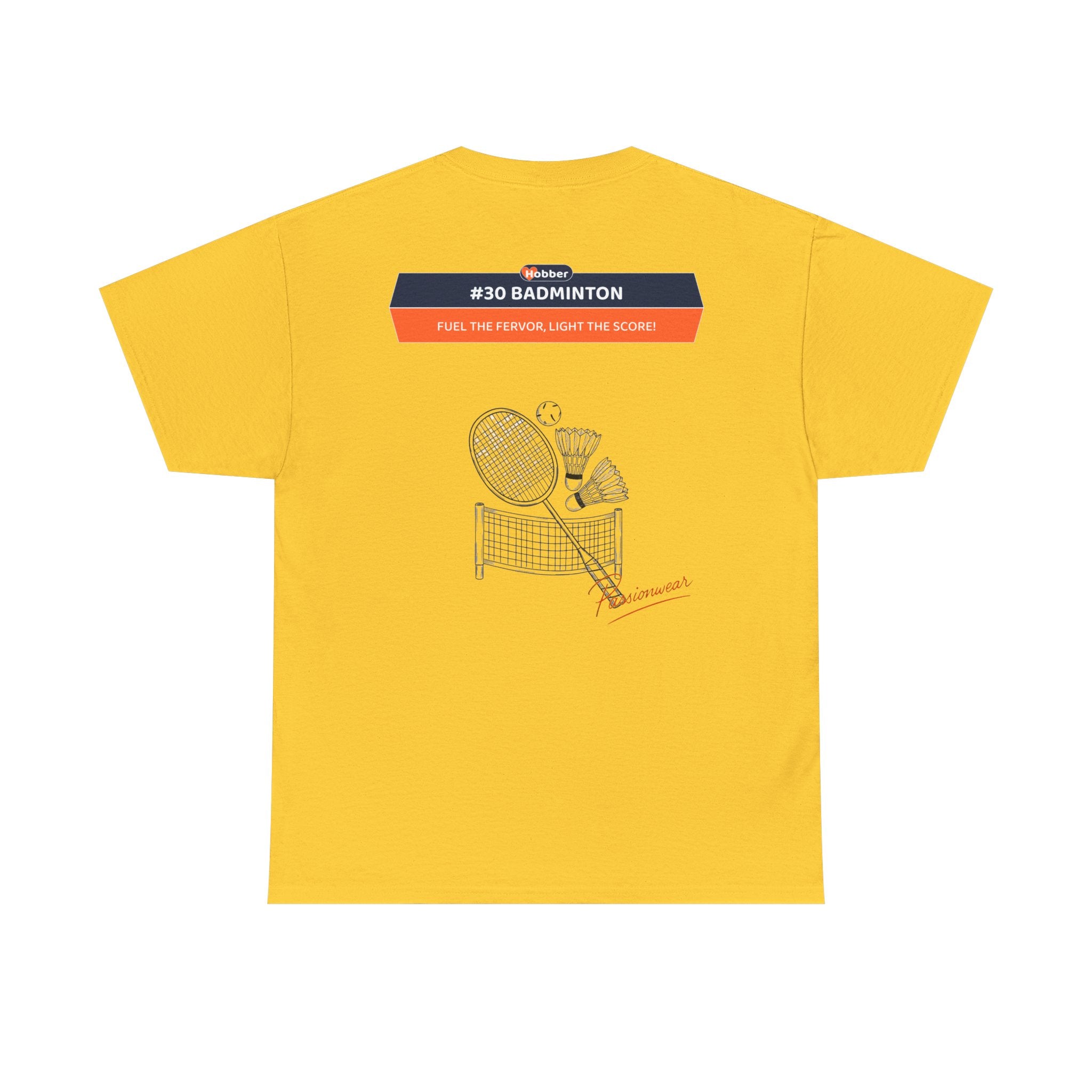 Hobber Unisex Sports & Adventure T-Shirt, #30 Badminton