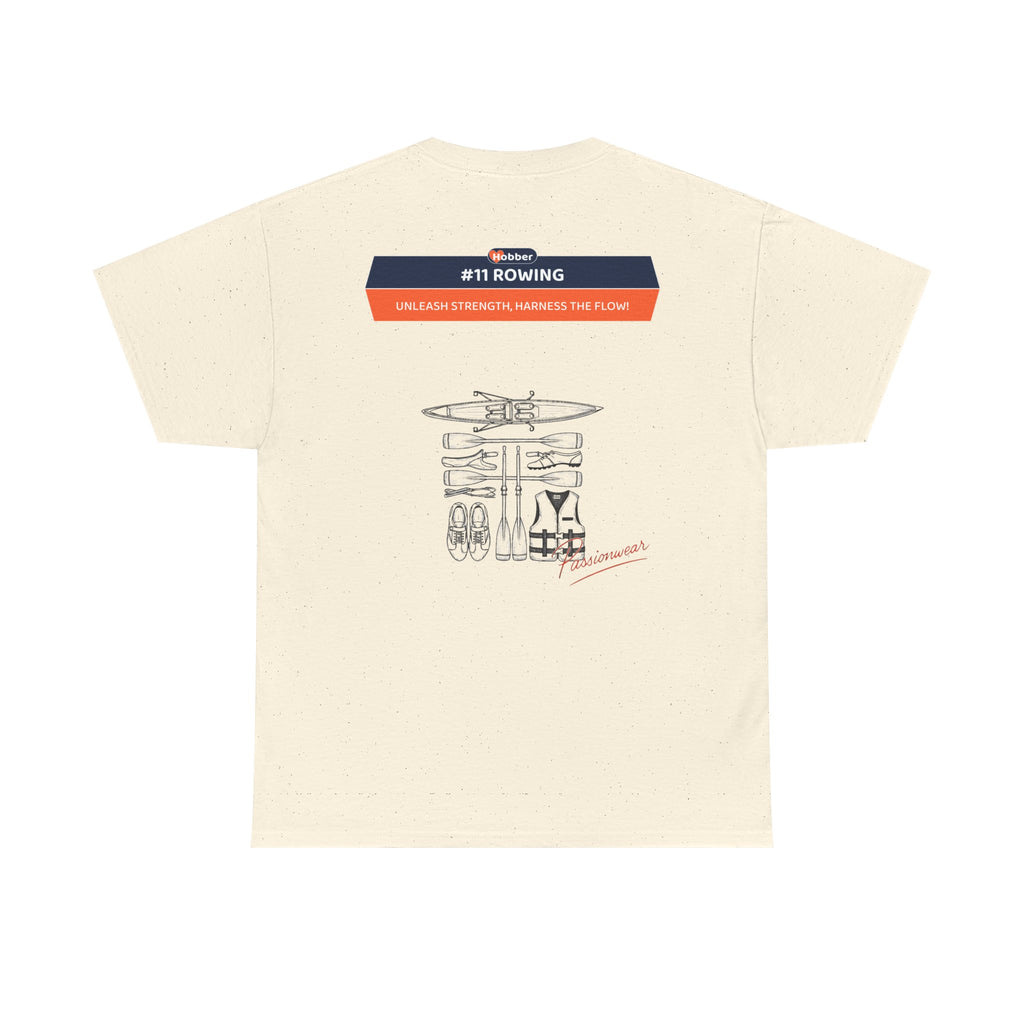 Hobber Mens Sports & Adventure T-Shirt, #11 Rowing
