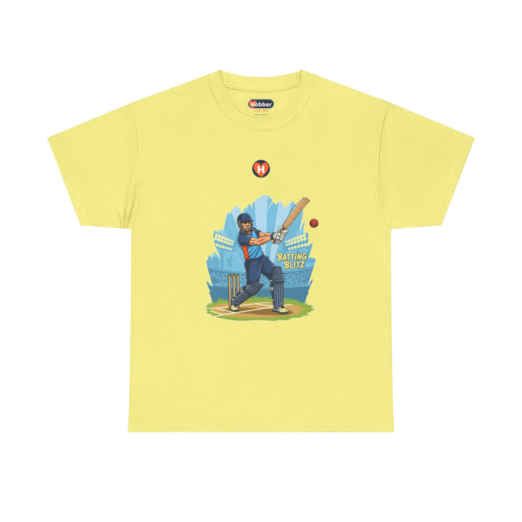 Hobber Mens Sports & Adventure T-Shirt, #25 Cricket