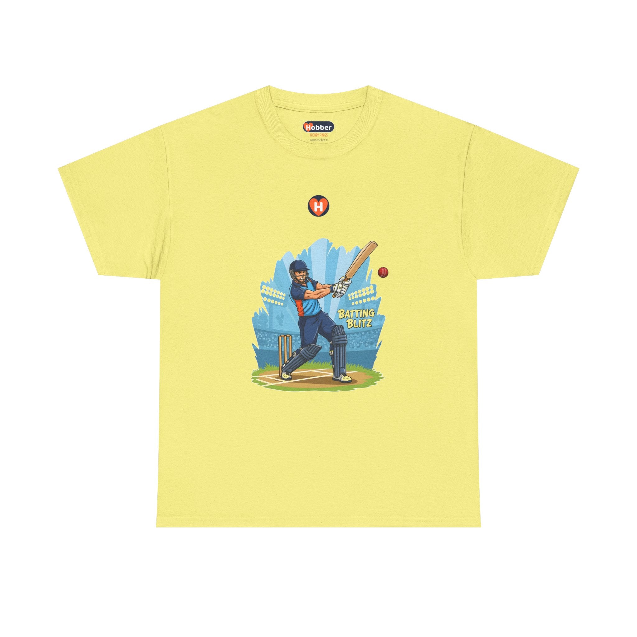 Hobber Mens Sports & Adventure T-Shirt, #25 Cricket