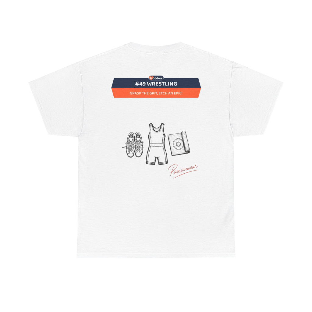 Hobber Mens Sports & Adventure T-Shirt, #49 Wrestling