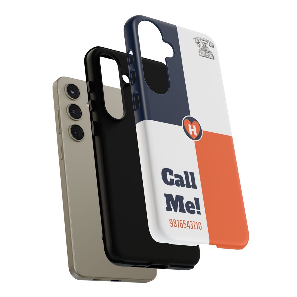 Hobber CallMe: Stylish Phone Case for Tough Protection, Customizable Cover, Durable Design