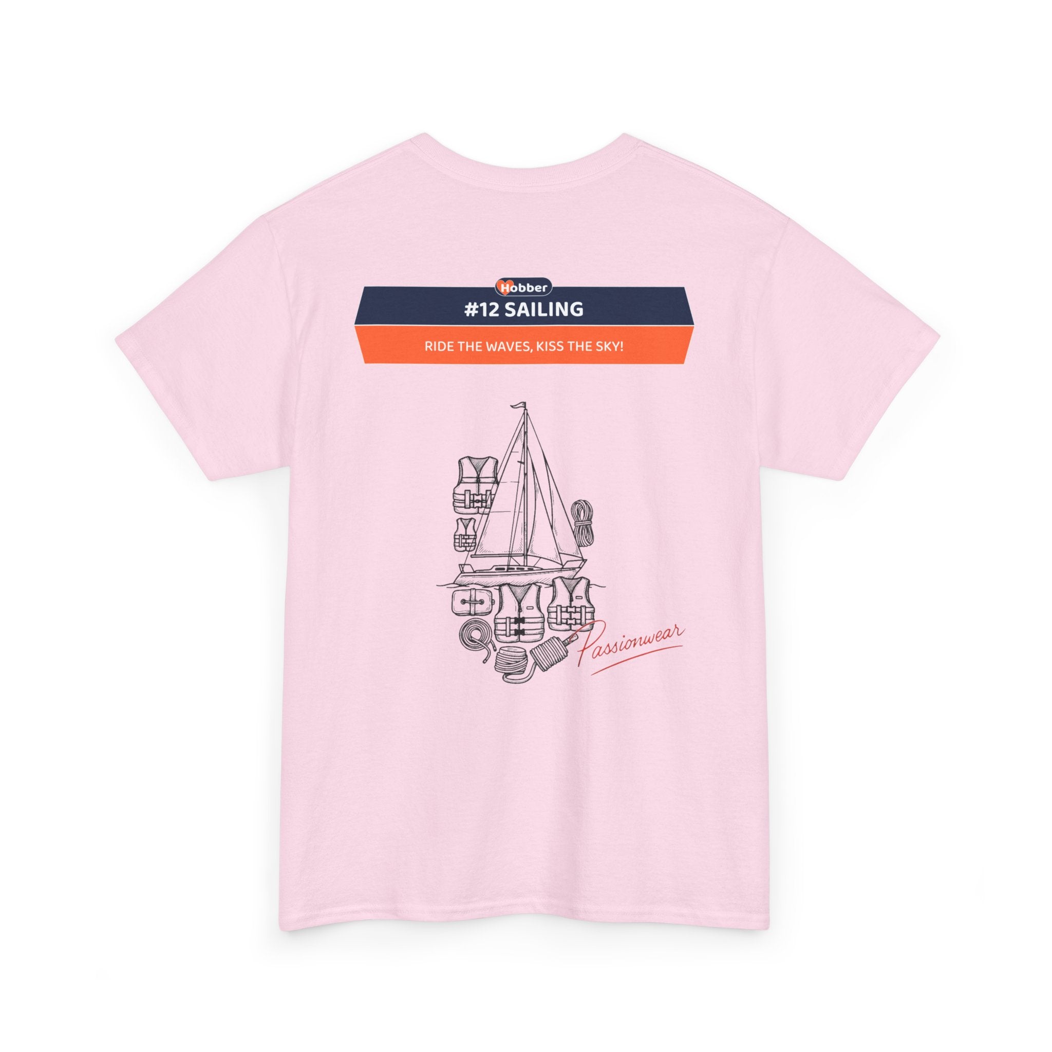 Hobber Unisex Sports & Adventure T-Shirt, #12 Sailing