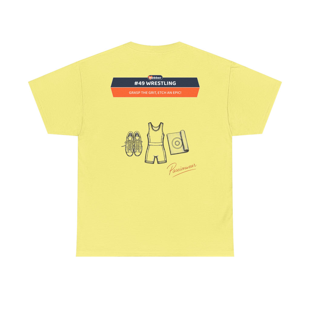 Hobber Mens Sports & Adventure T-Shirt, #49 Wrestling