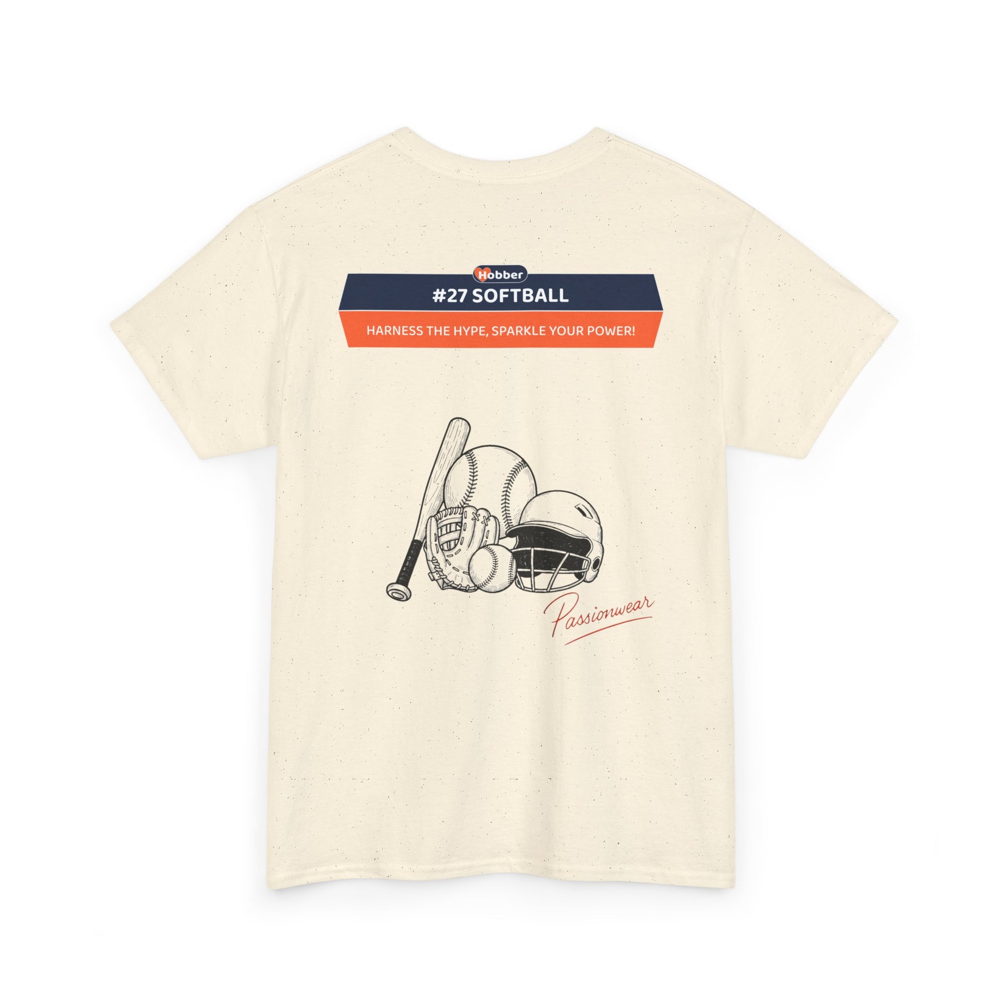 Hobber Unisex Sports & Adventure T-Shirt, #27 Softball