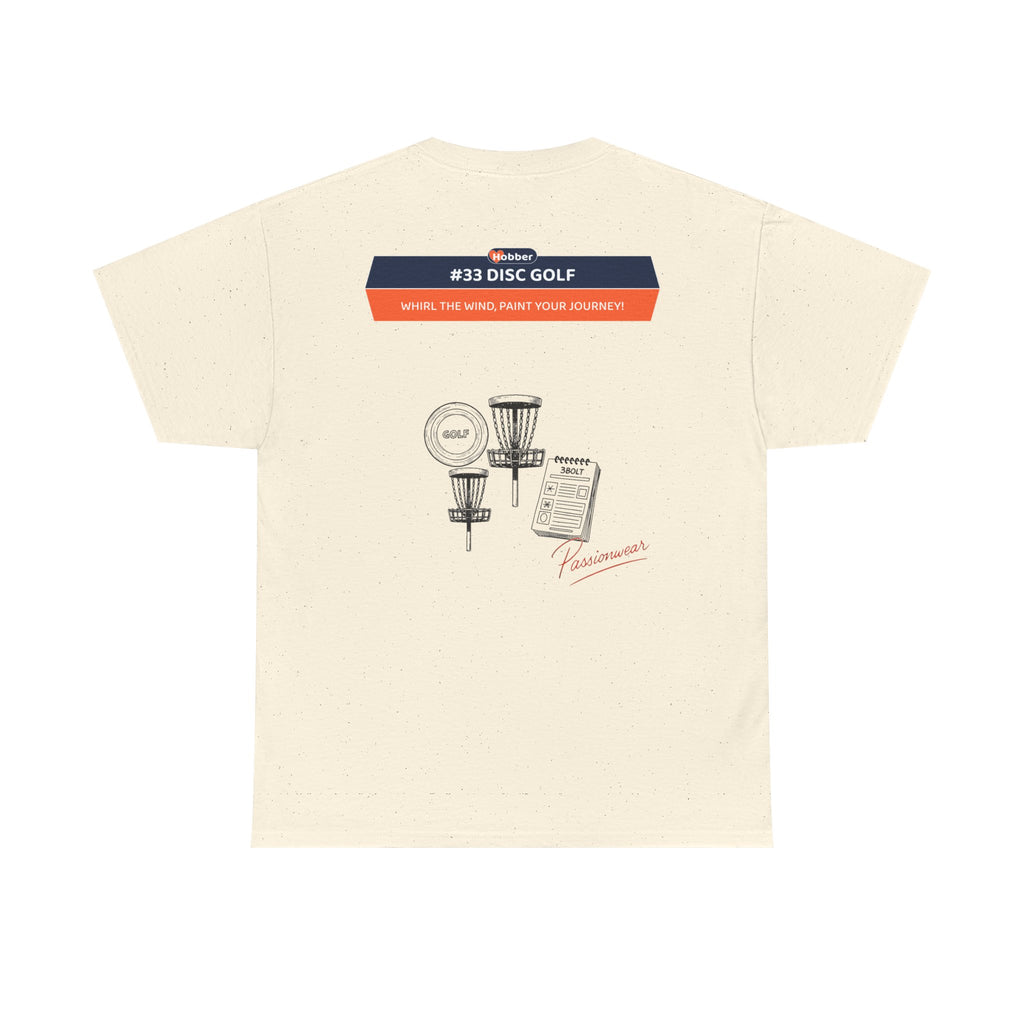 Hobber Unisex Sports & Adventure T-Shirt, #33 Disc golf