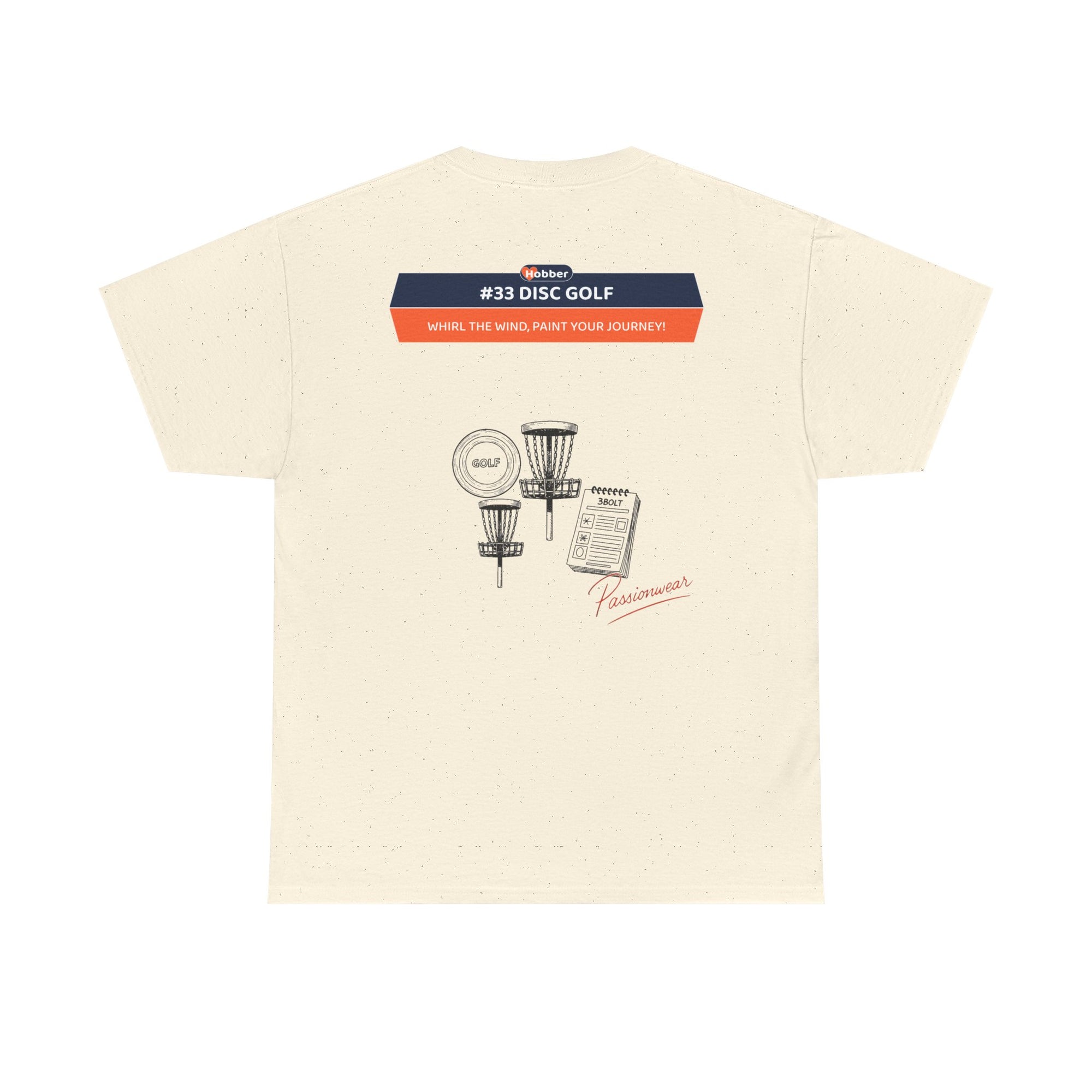 Hobber Unisex Sports & Adventure T-Shirt, #33 Disc golf