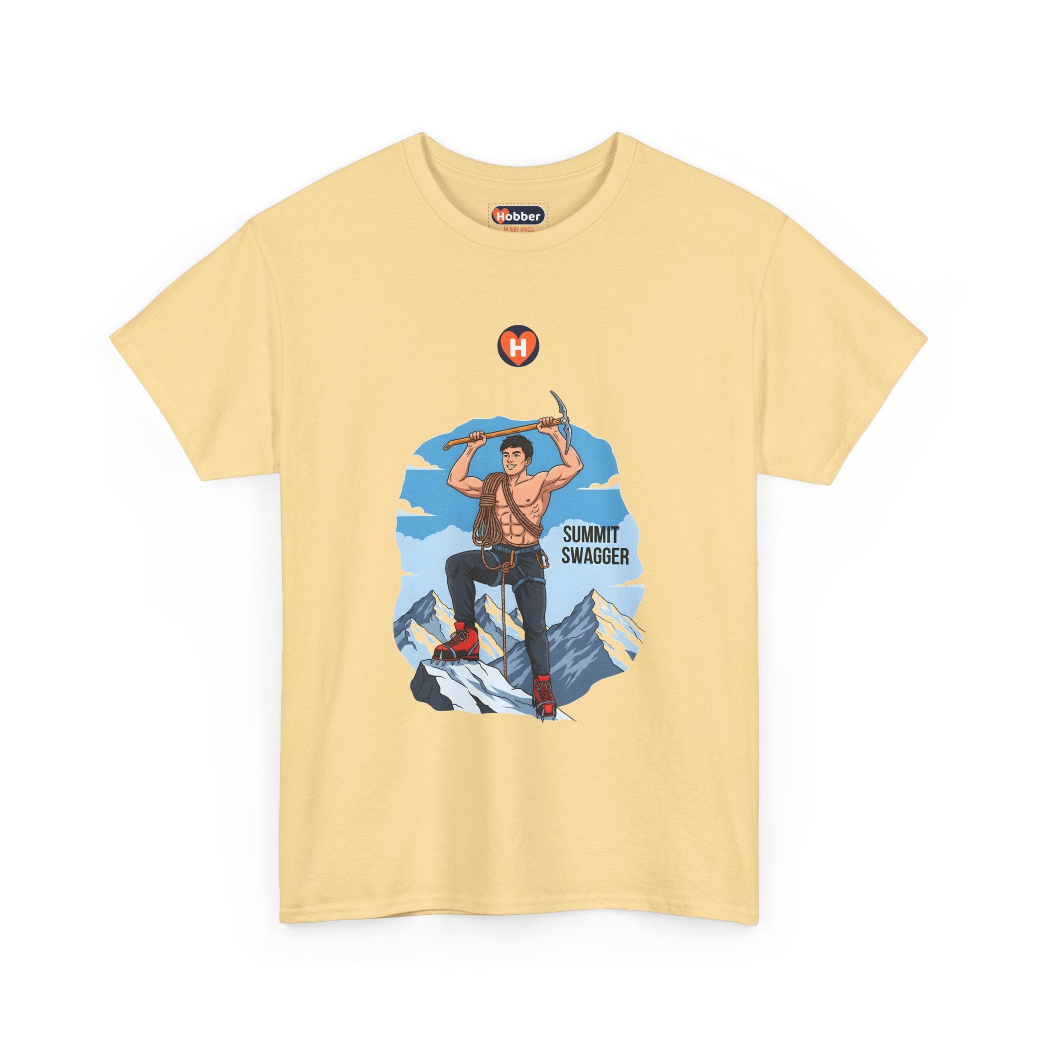 Hobber Mens Sports & Adventure T-Shirt, #44 Mountaineering