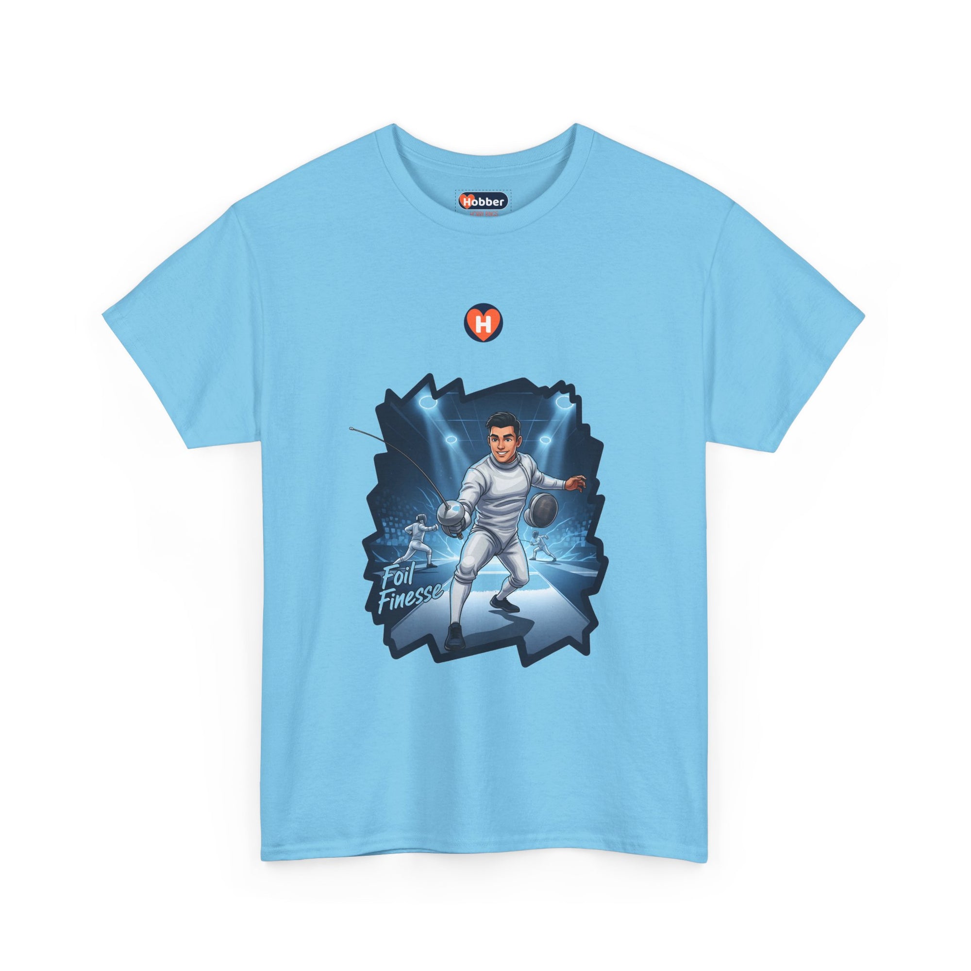 Hobber Mens Sports & Adventure T-Shirt, #50 Fencing