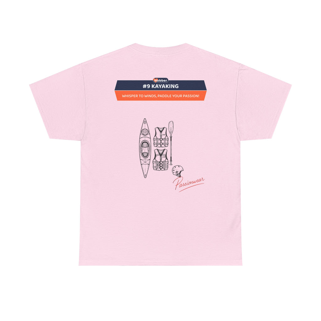 Hobber Unisex Sports & Adventure T-Shirt, #9 Kayaking
