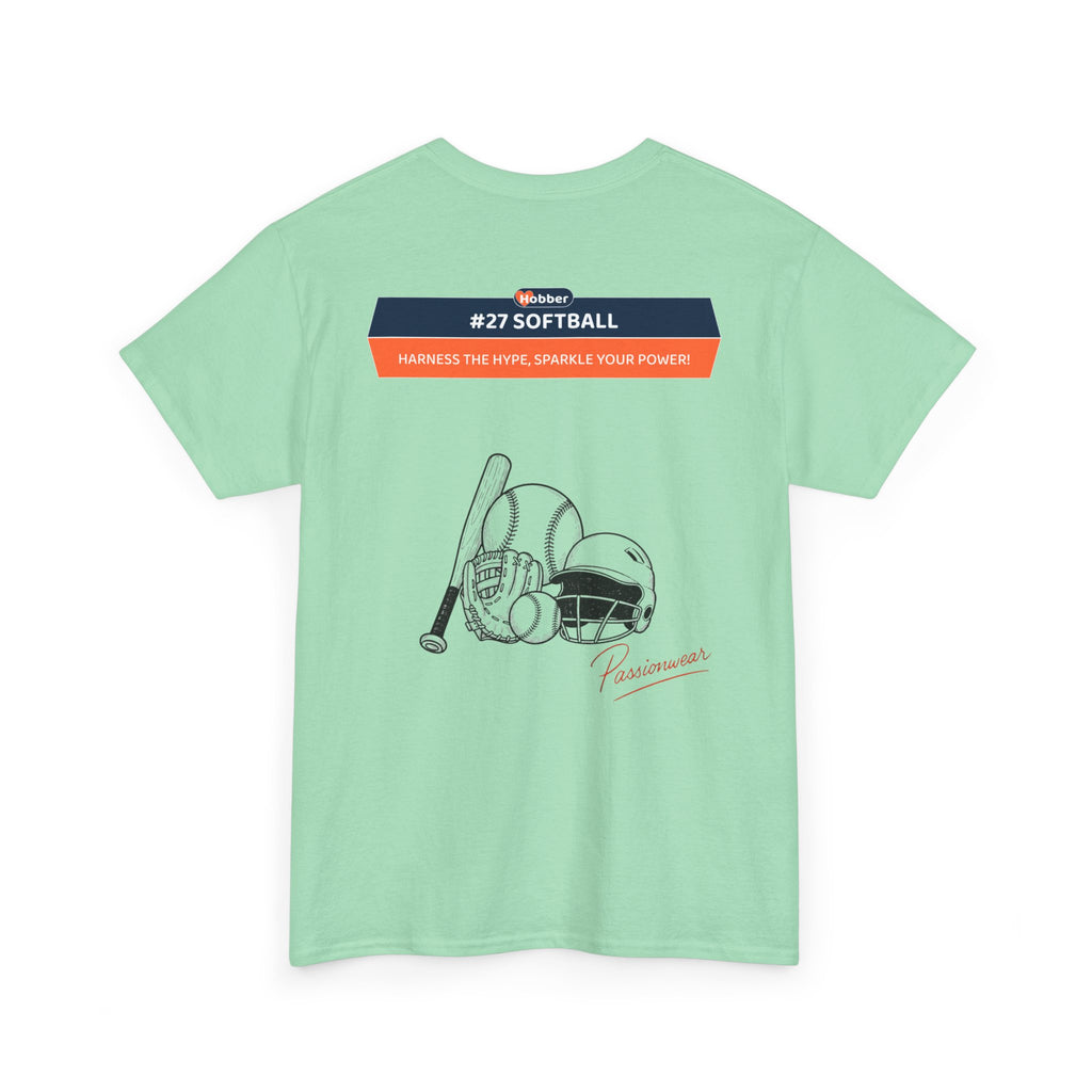 Hobber Unisex Sports & Adventure T-Shirt, #27 Softball