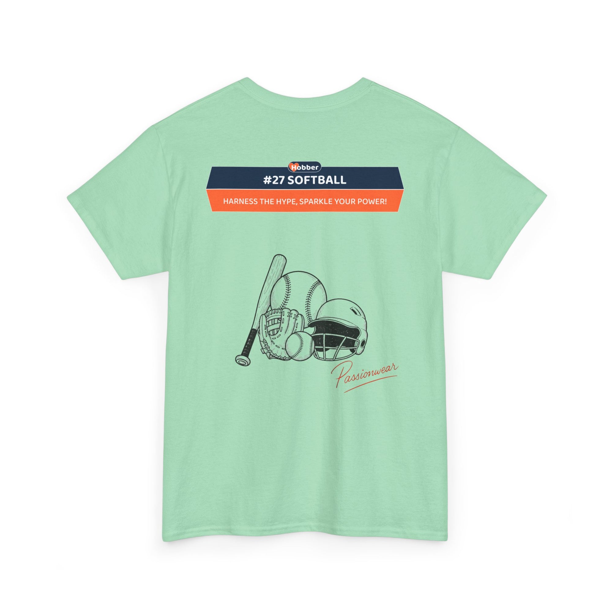 Hobber Unisex Sports & Adventure T-Shirt, #27 Softball