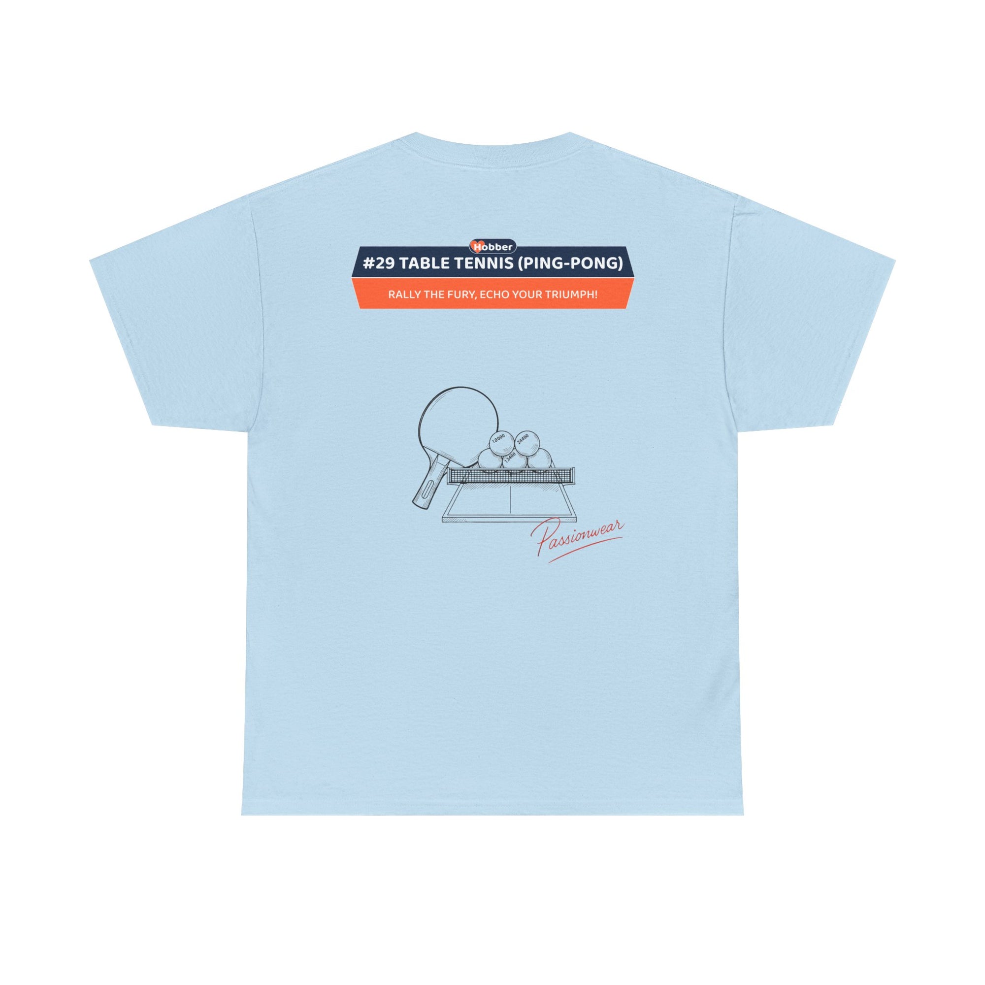 Hobber Unisex Sports & Adventure T-Shirt, #29 Table tennis (Ping-pong)