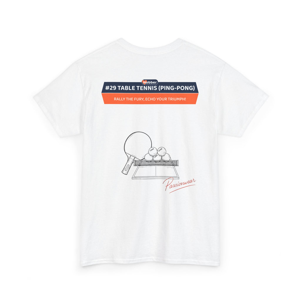 Hobber Unisex Sports & Adventure T-Shirt, #29 Table tennis (Ping-pong)