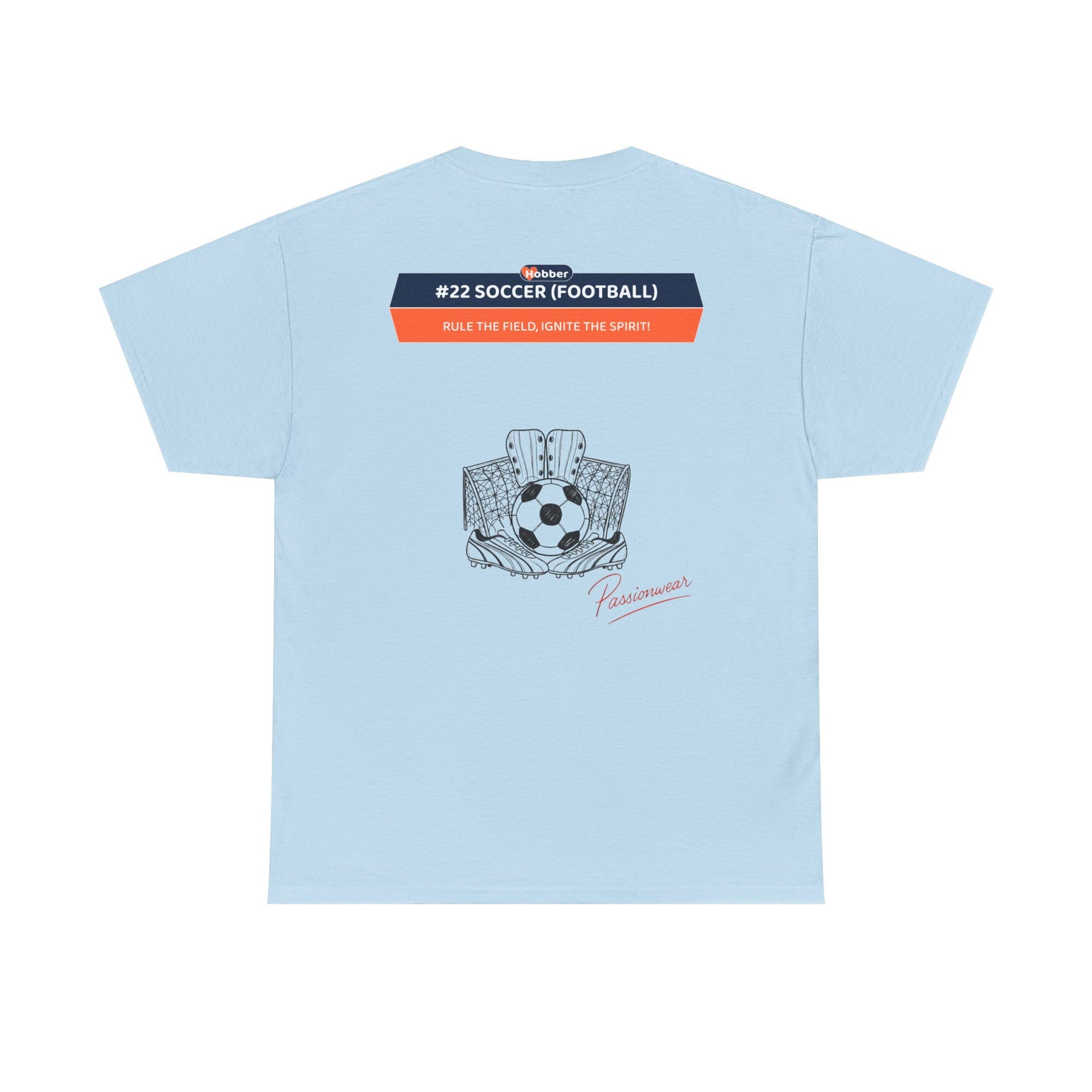 Hobber Mens Sports & Adventure T-Shirt, #22 Soccer (Football)