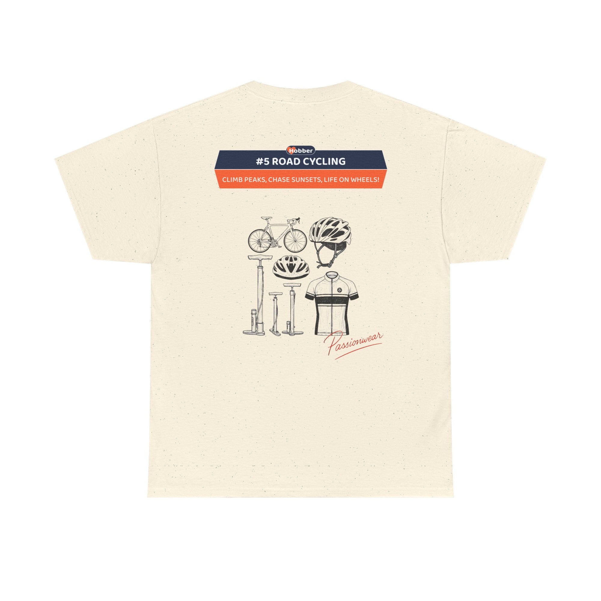 Hobber Unisex Sports & Adventure T-Shirt, #5 Road cycling