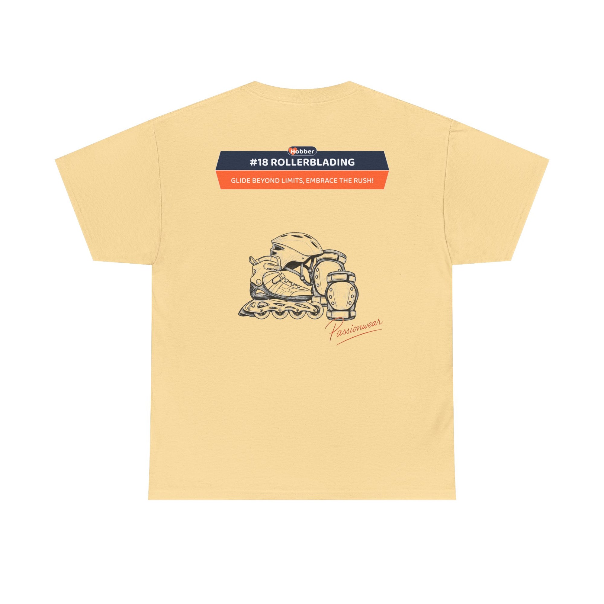 Hobber Unisex Sports & Adventure T-Shirt, #18 Rollerblading