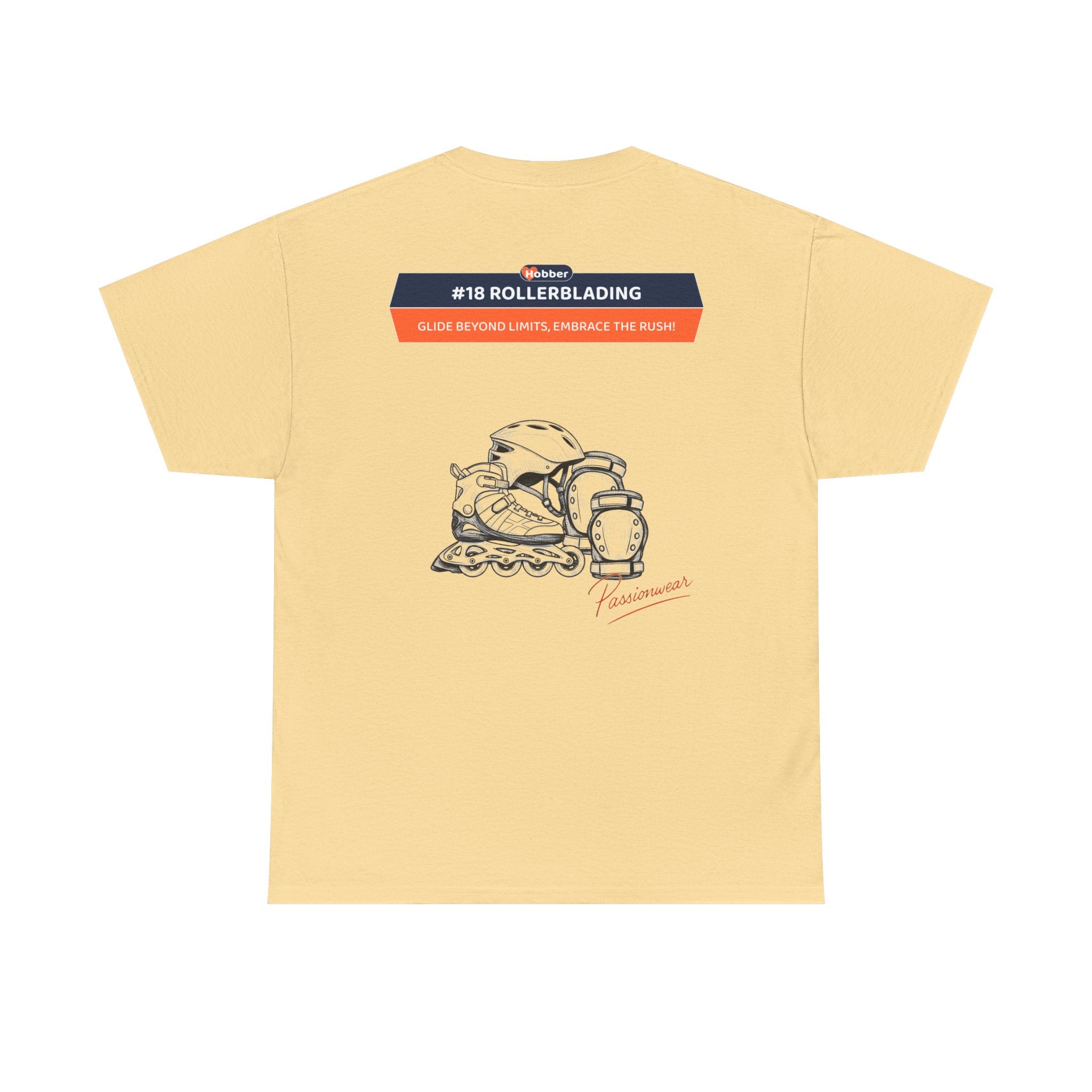 Hobber Unisex Sports & Adventure T-Shirt, #18 Rollerblading