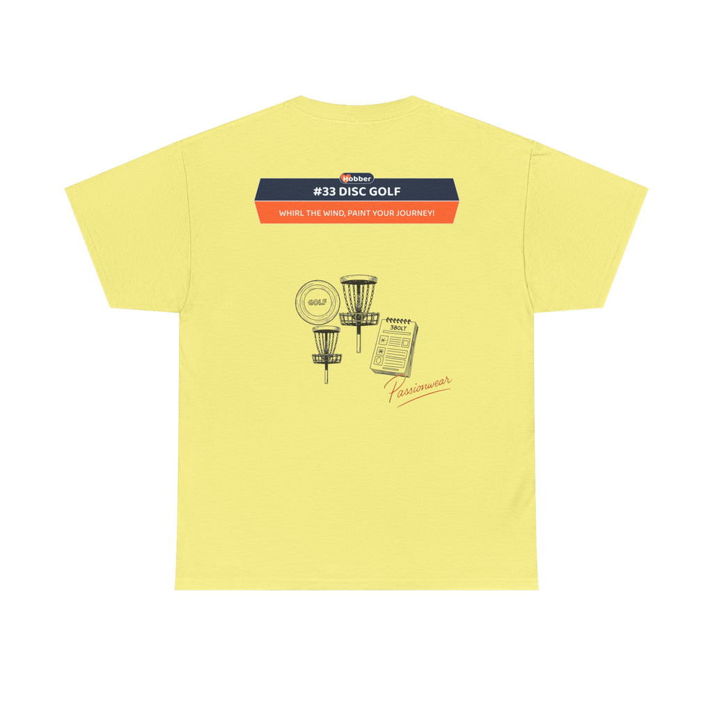 Hobber Unisex Sports & Adventure T-Shirt, #33 Disc golf