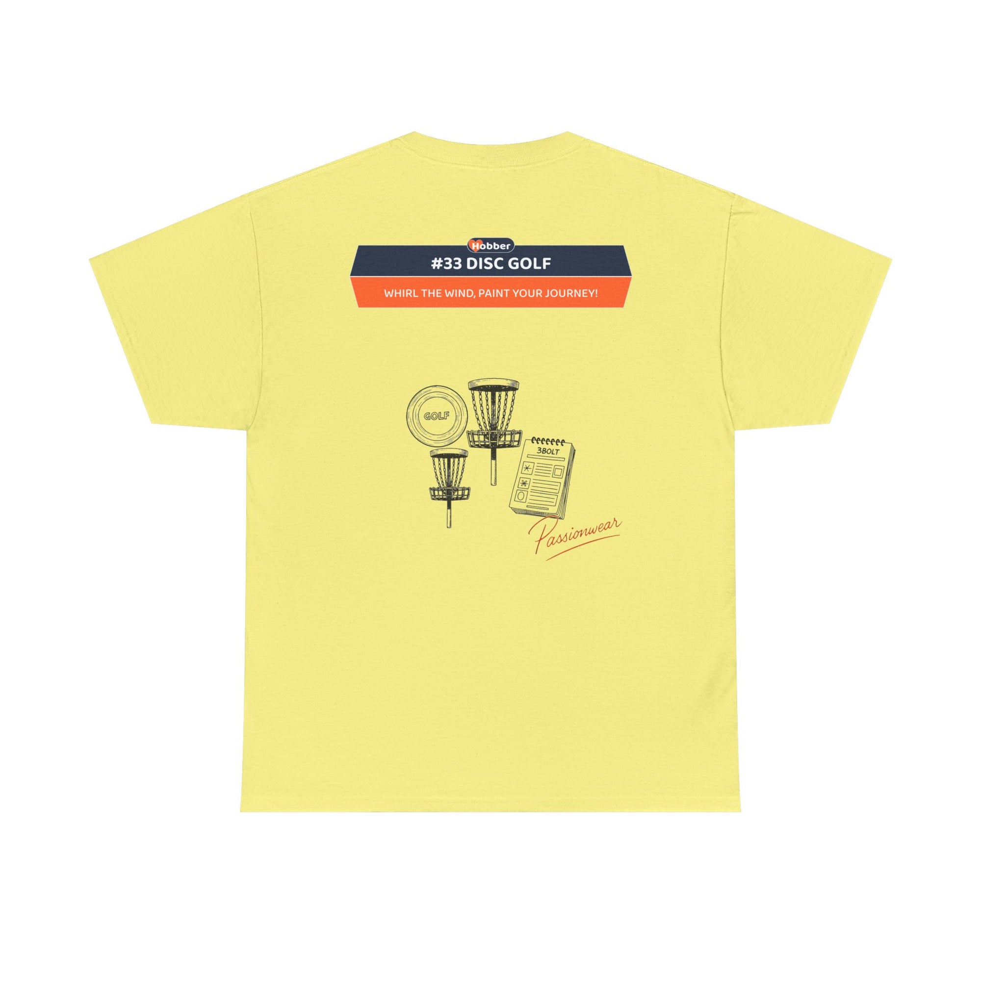 Hobber Unisex Sports & Adventure T-Shirt, #33 Disc golf