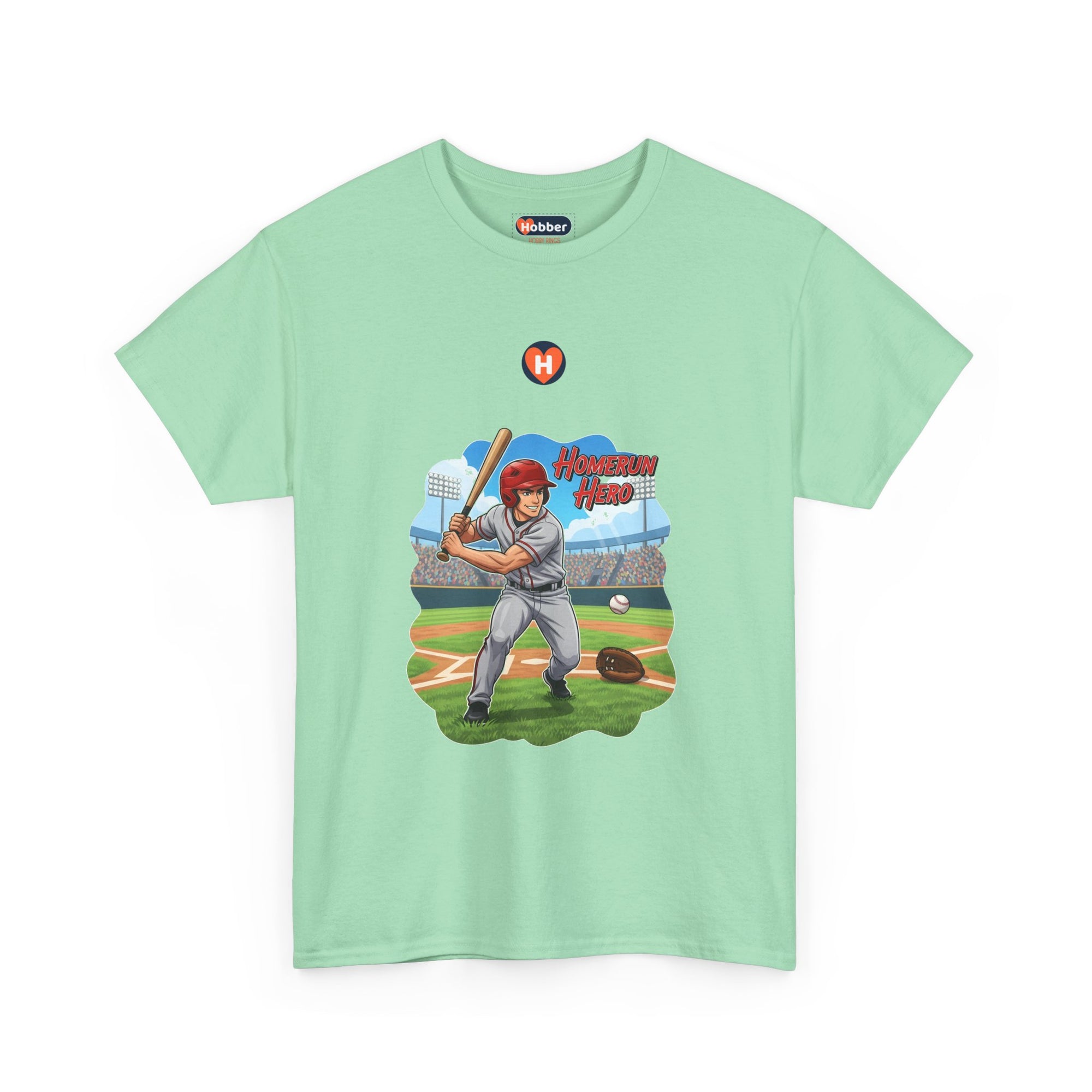 Hobber Mens Sports & Adventure T-Shirt, #26 Baseball