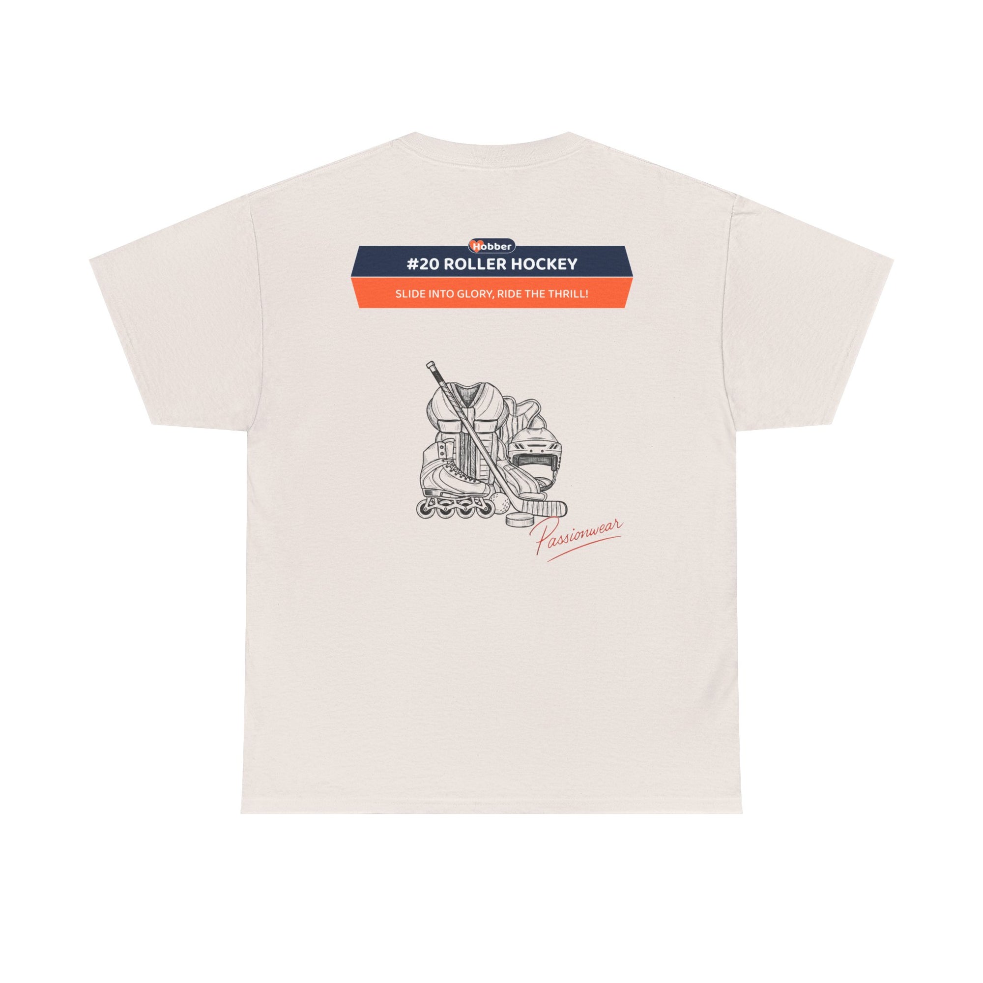 Hobber Mens Sports & Adventure T-Shirt, #20 Roller hockey