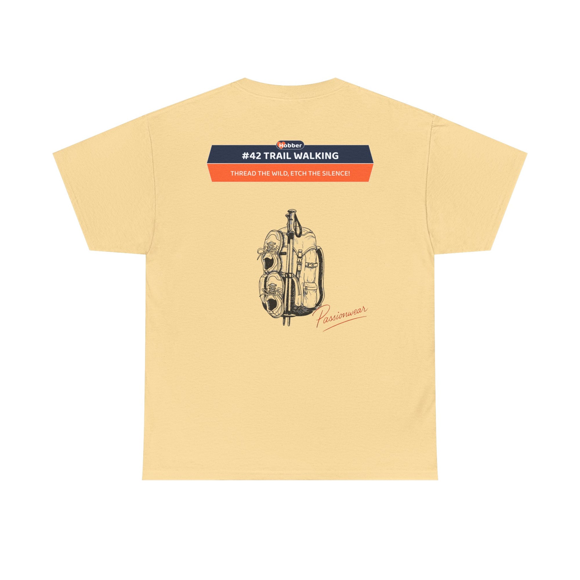 Hobber Unisex Sports & Adventure T-Shirt, #42 Trail walking