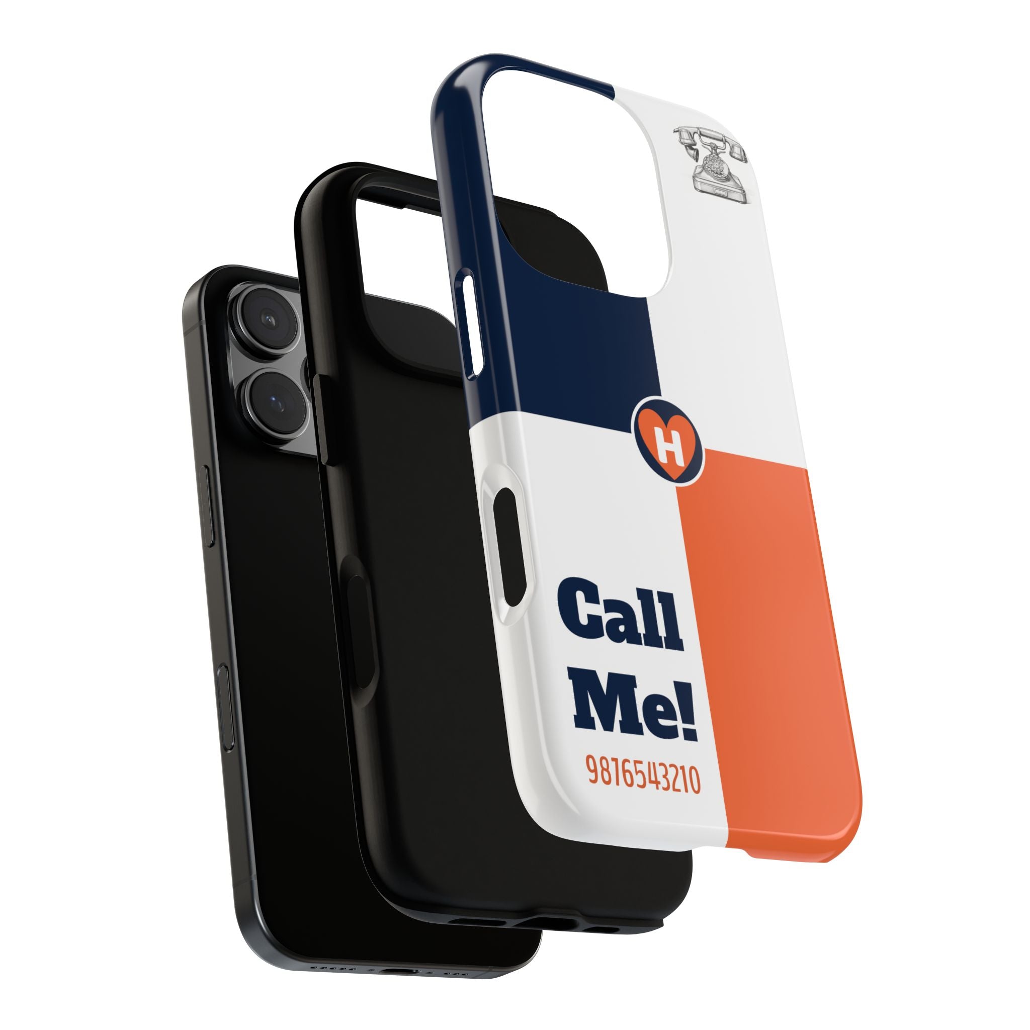 Hobber CallMe: Stylish Phone Case for Tough Protection, Customizable Cover, Durable Design