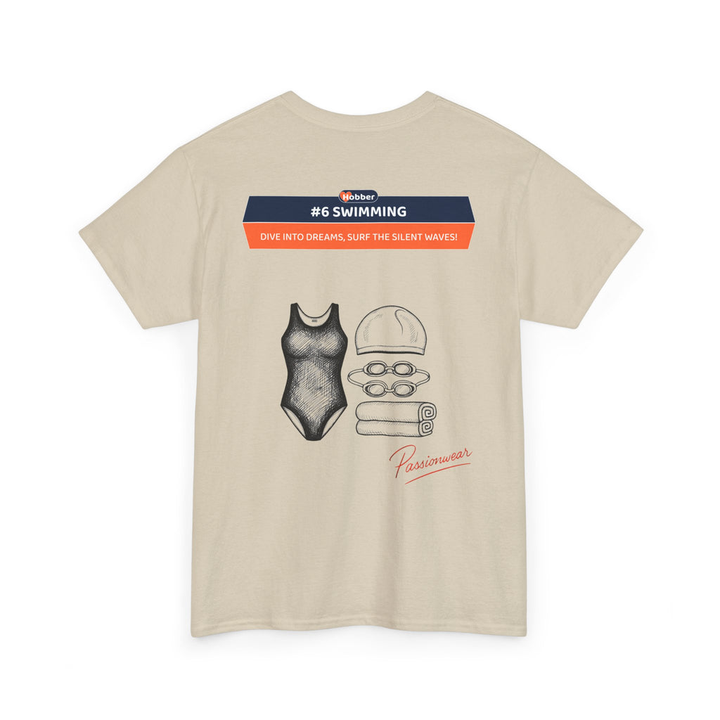 Hobber Unisex Sports & Adventure T-Shirt, #6 Swimming