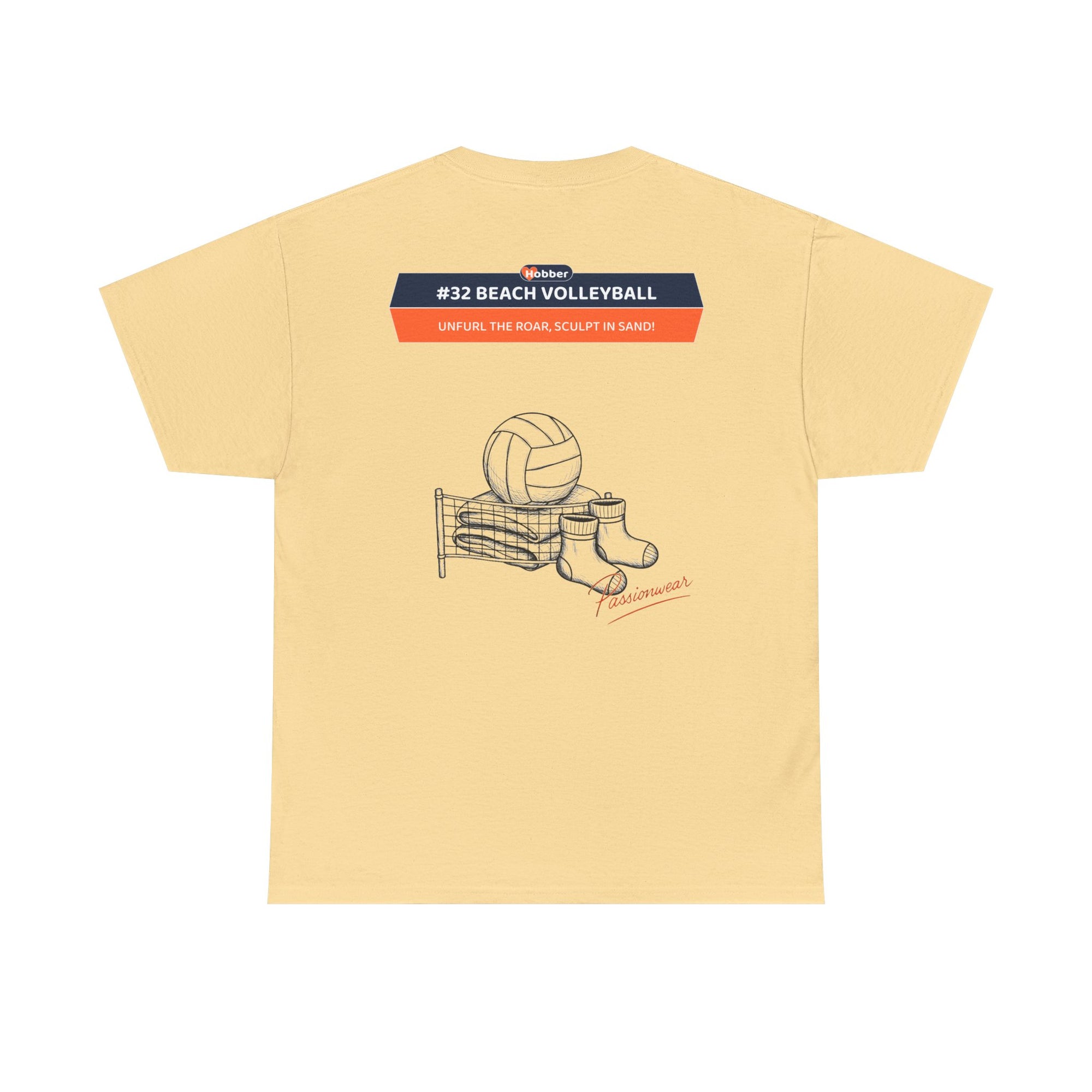 Hobber Unisex Sports & Adventure T-Shirt, #32 Beach volleyball
