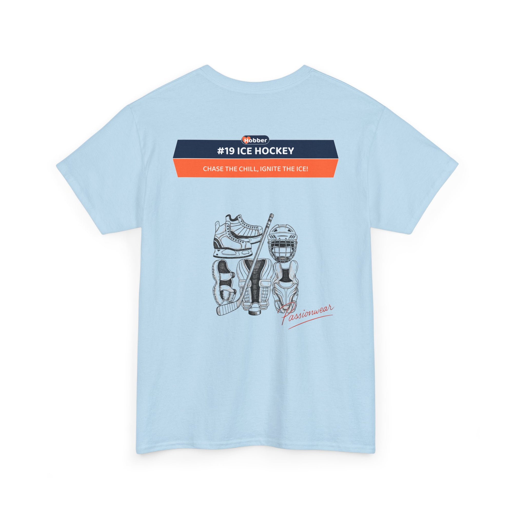 Hobber Mens Sports & Adventure T-Shirt, #19 Ice hockey